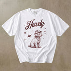 Howdy Bichon Frise T-shirt