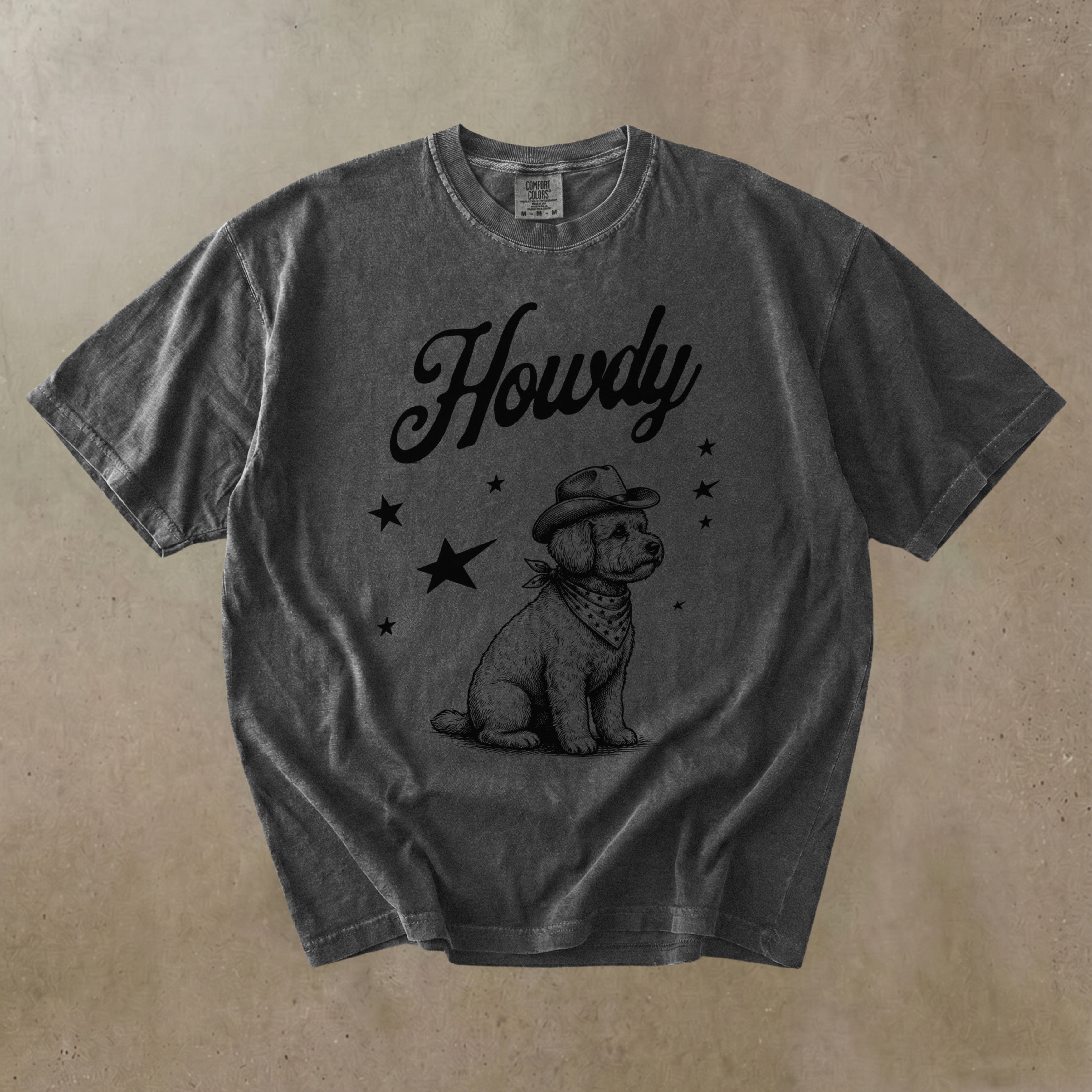 Howdy Bichon Frise T-shirt