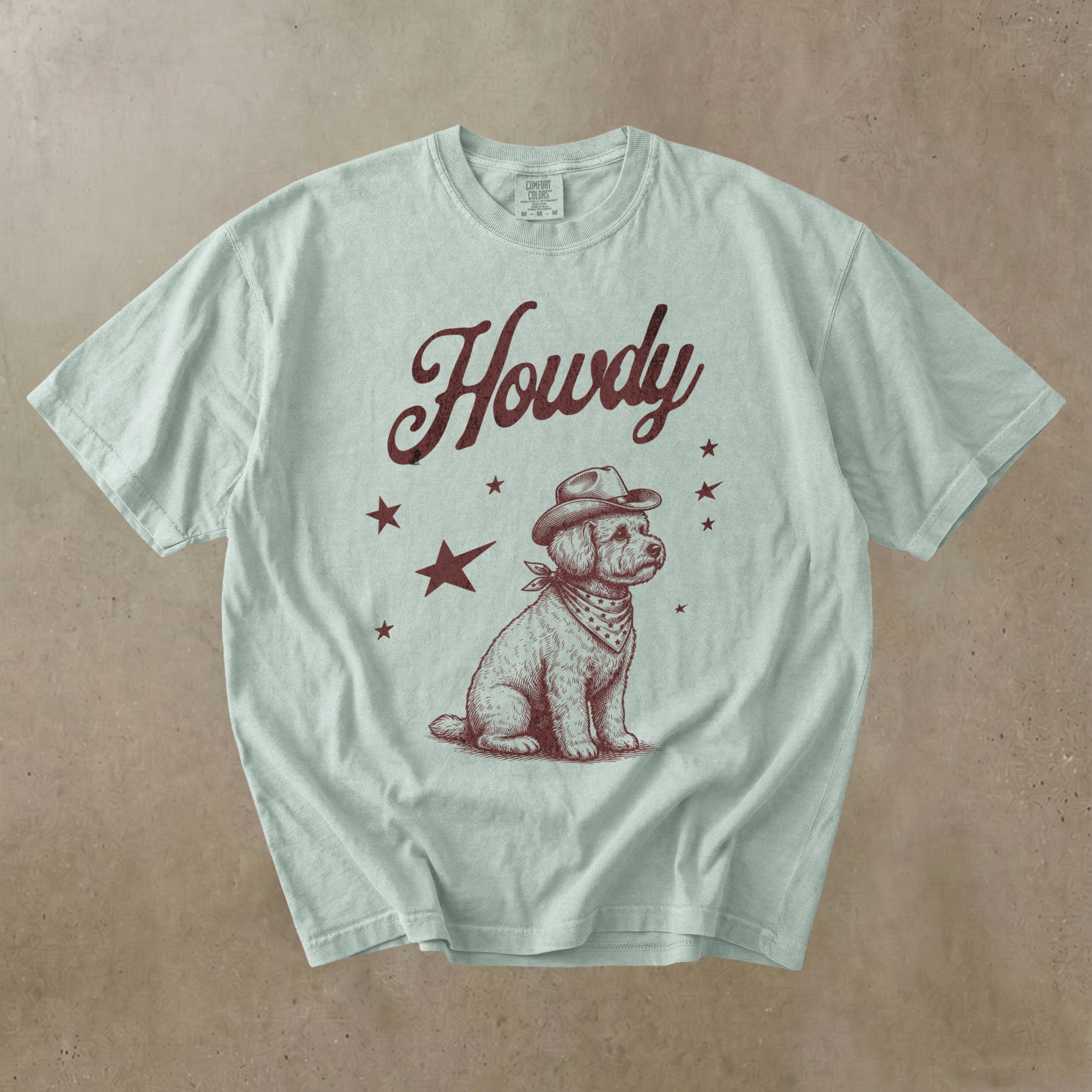 Howdy Bichon Frise T-shirt