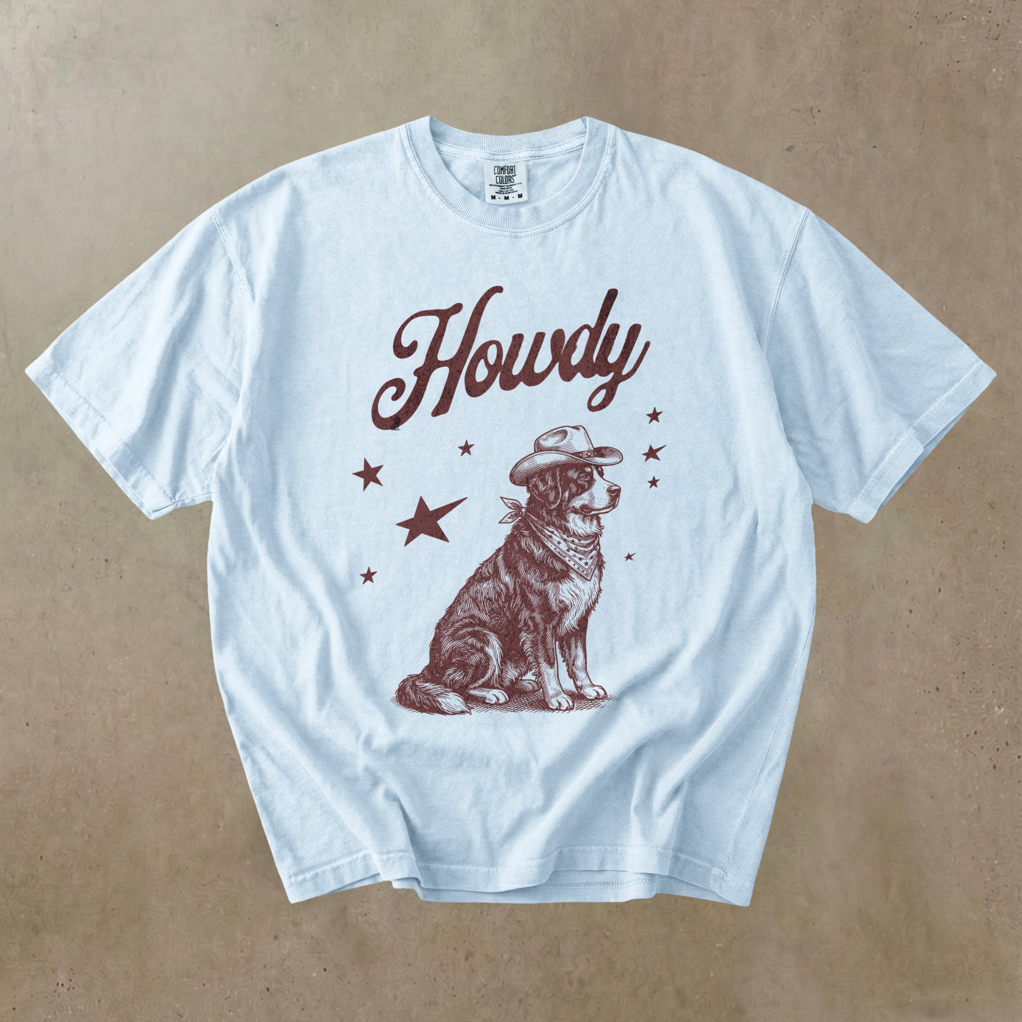 Howdy Bernese Mountain T-shirt
