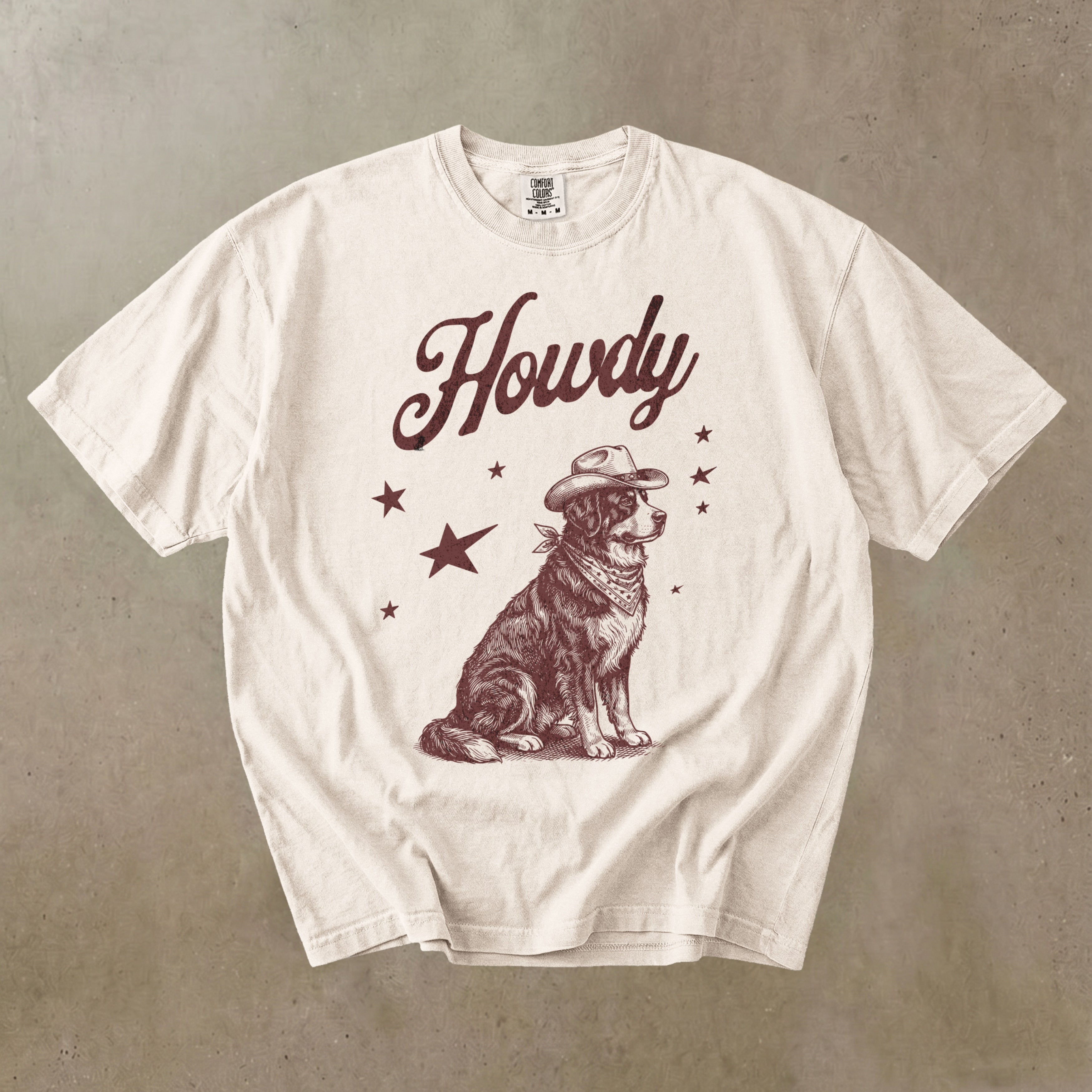 Howdy Bernese Mountain T-shirt