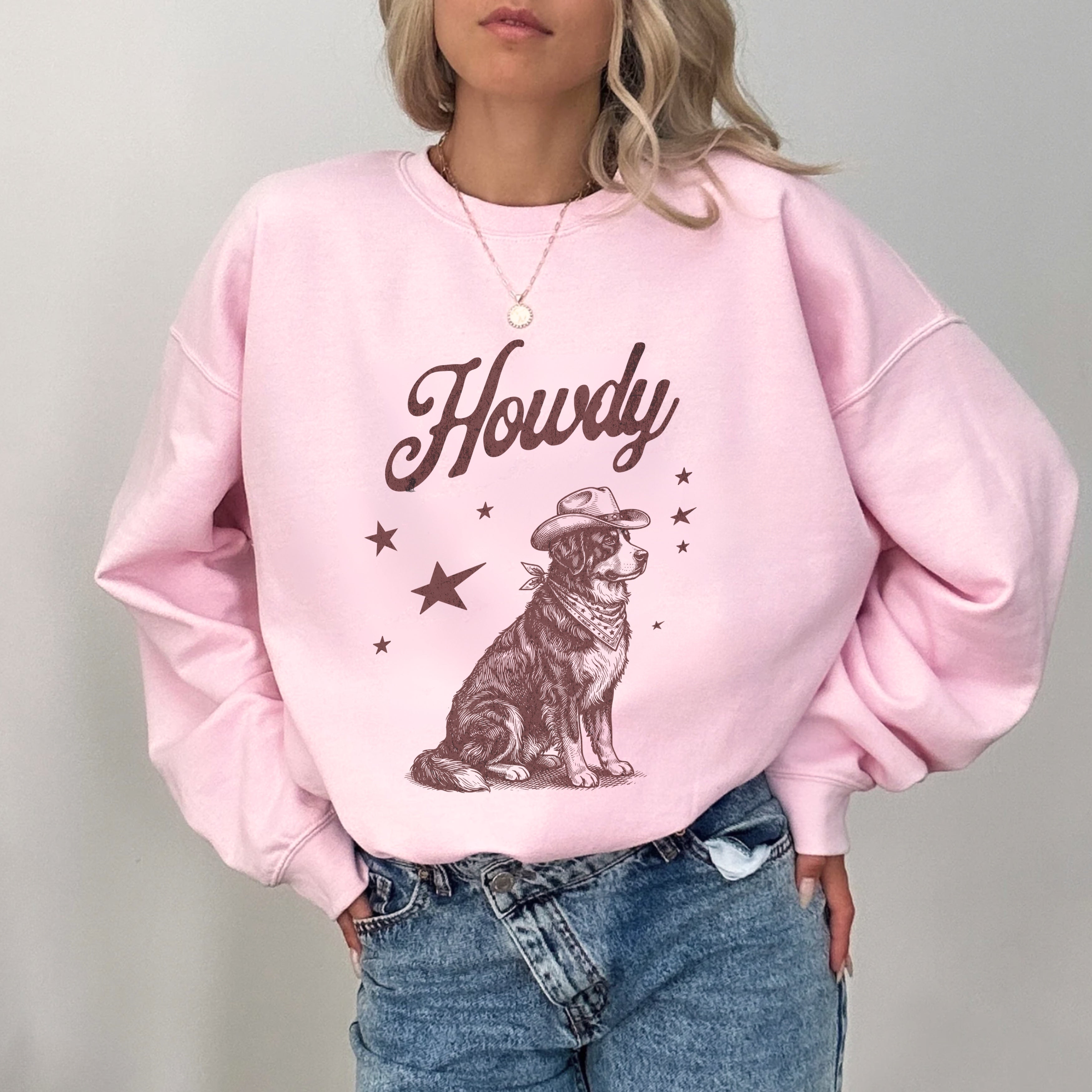 Howdy Bernese Mountain Sweatshirt