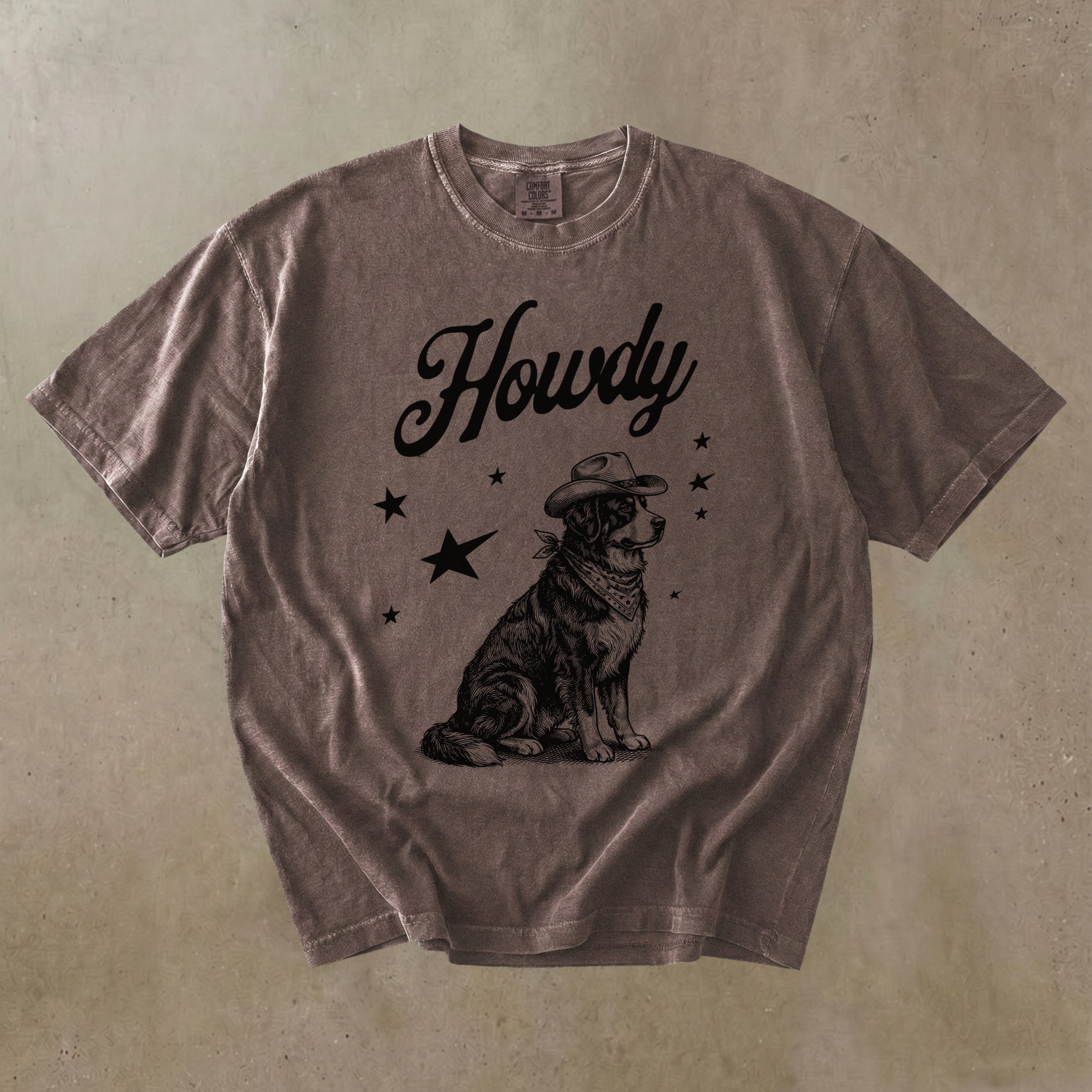 Howdy Bernese Mountain T-shirt