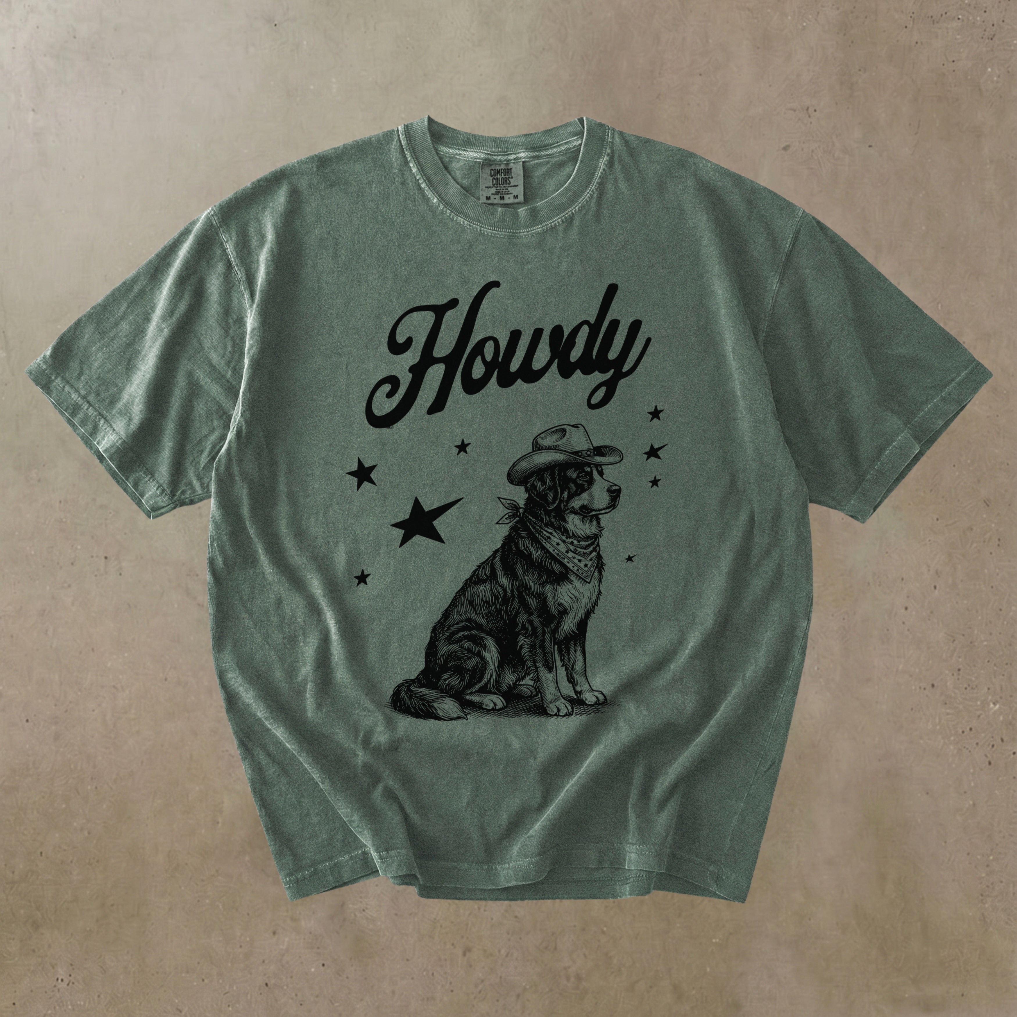 Howdy Bernese Mountain T-shirt