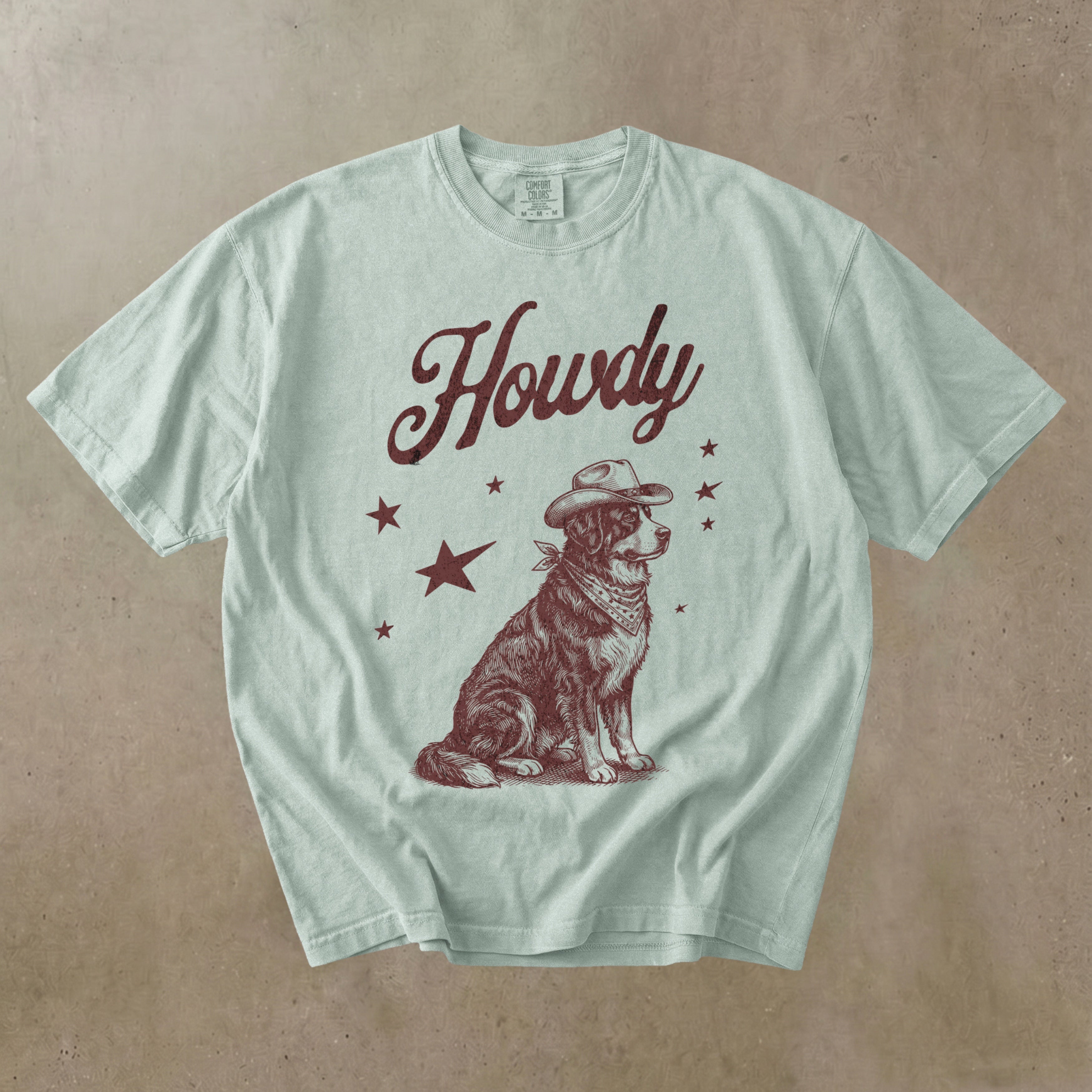 Howdy Bernese Mountain T-shirt