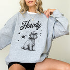 Howdy Bichon Frise Sweatshirt