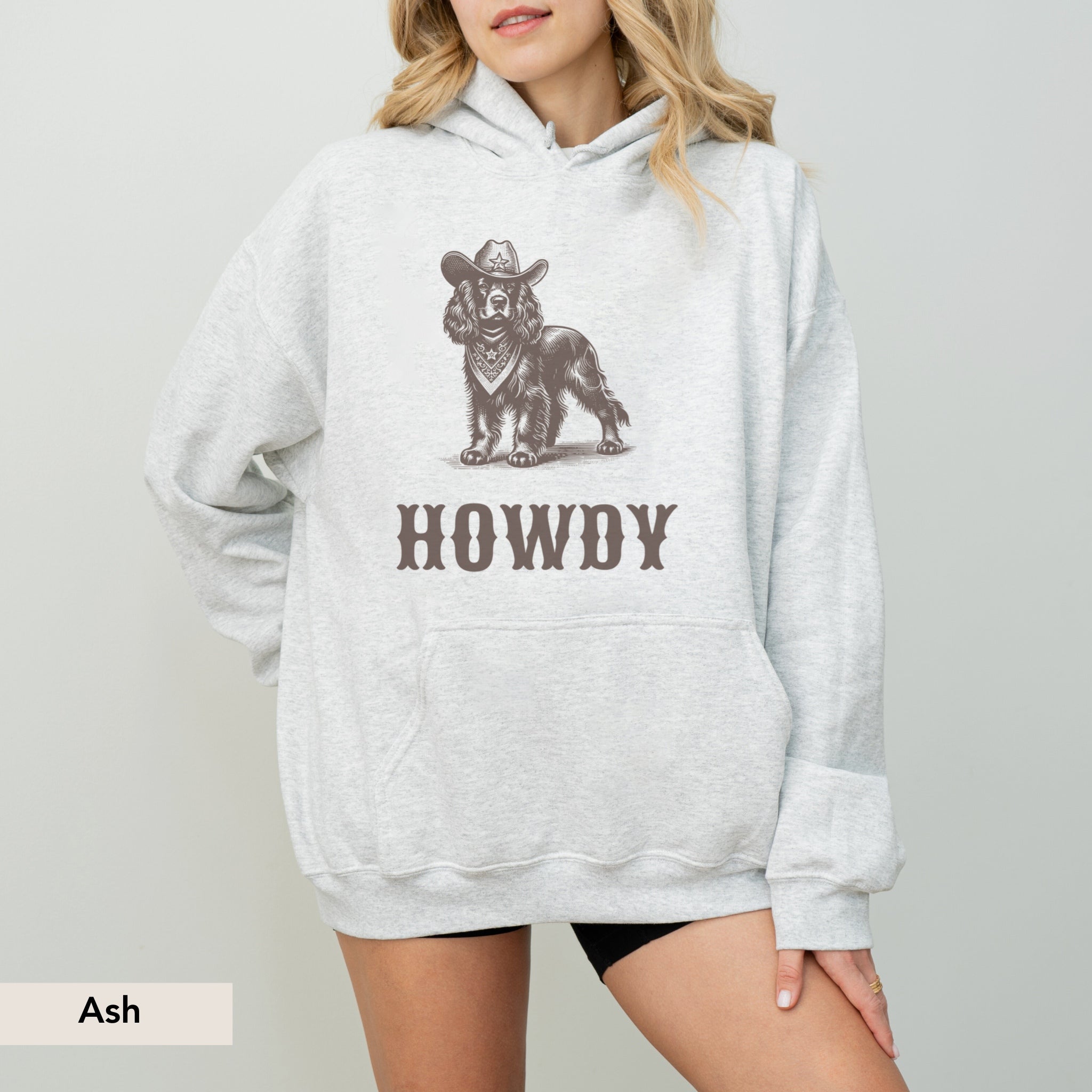 Howdy Boykin Spaniel Hoodie