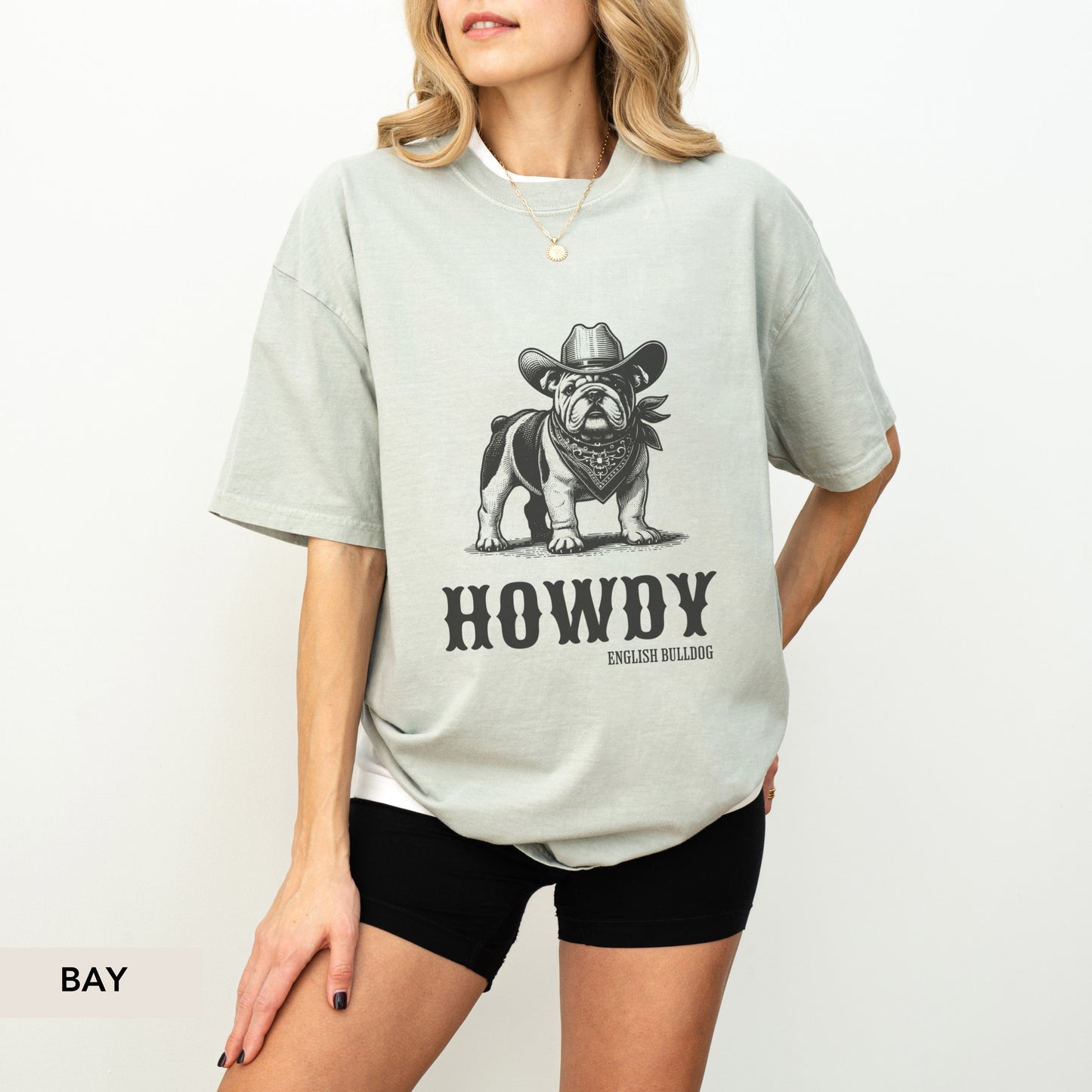 Howdy English Bulldog Shirt