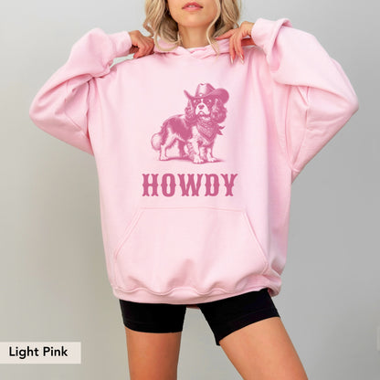Howdy Cavalier King Charles Spaniel Hoodie