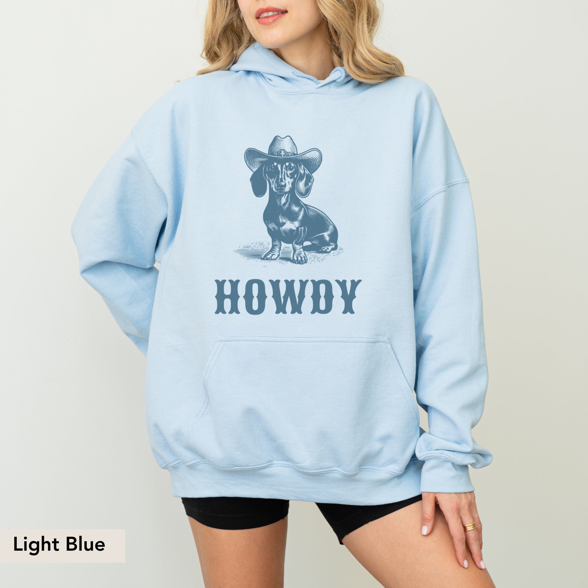 Howdy Dachshund Hoodie