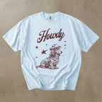 Howdy Dachshund Longhaired T-shirt
