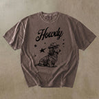 Howdy Dachshund Longhaired T-shirt