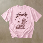 Howdy Dachshund Shorthaired T-shirt