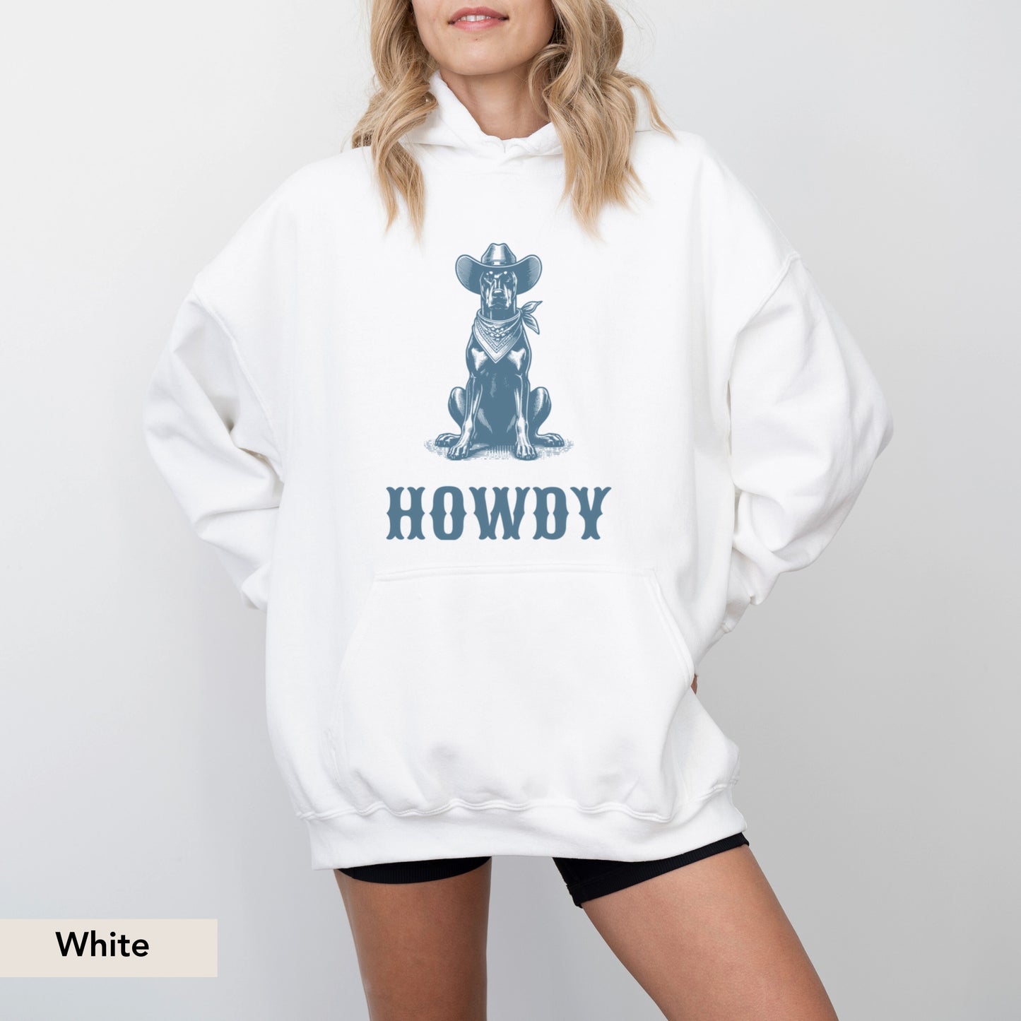 Howdy Doberman Hoodie