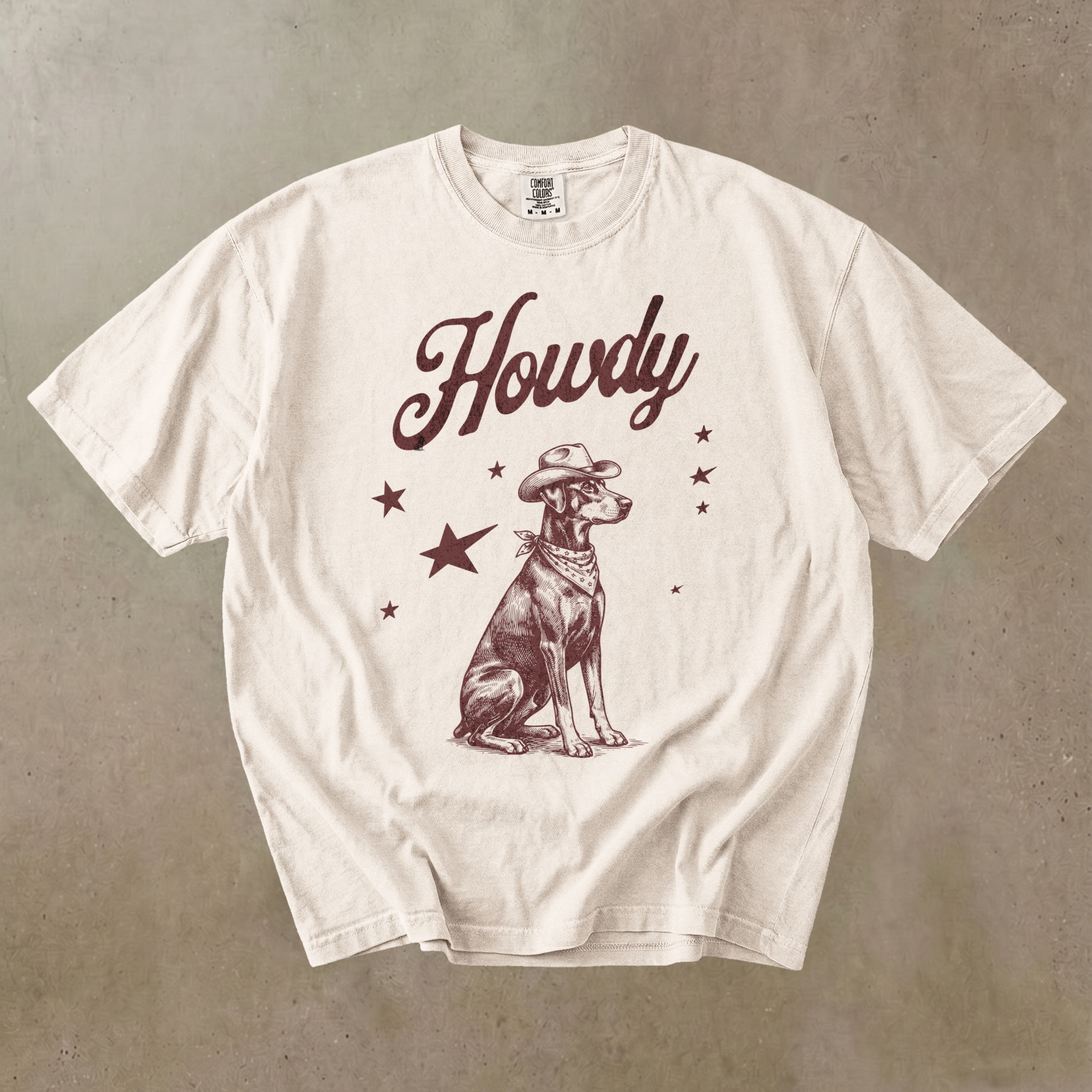 Howdy Doberman Pinscher T-shirt