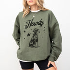 Howdy Doberman Pinscher Sweatshirt