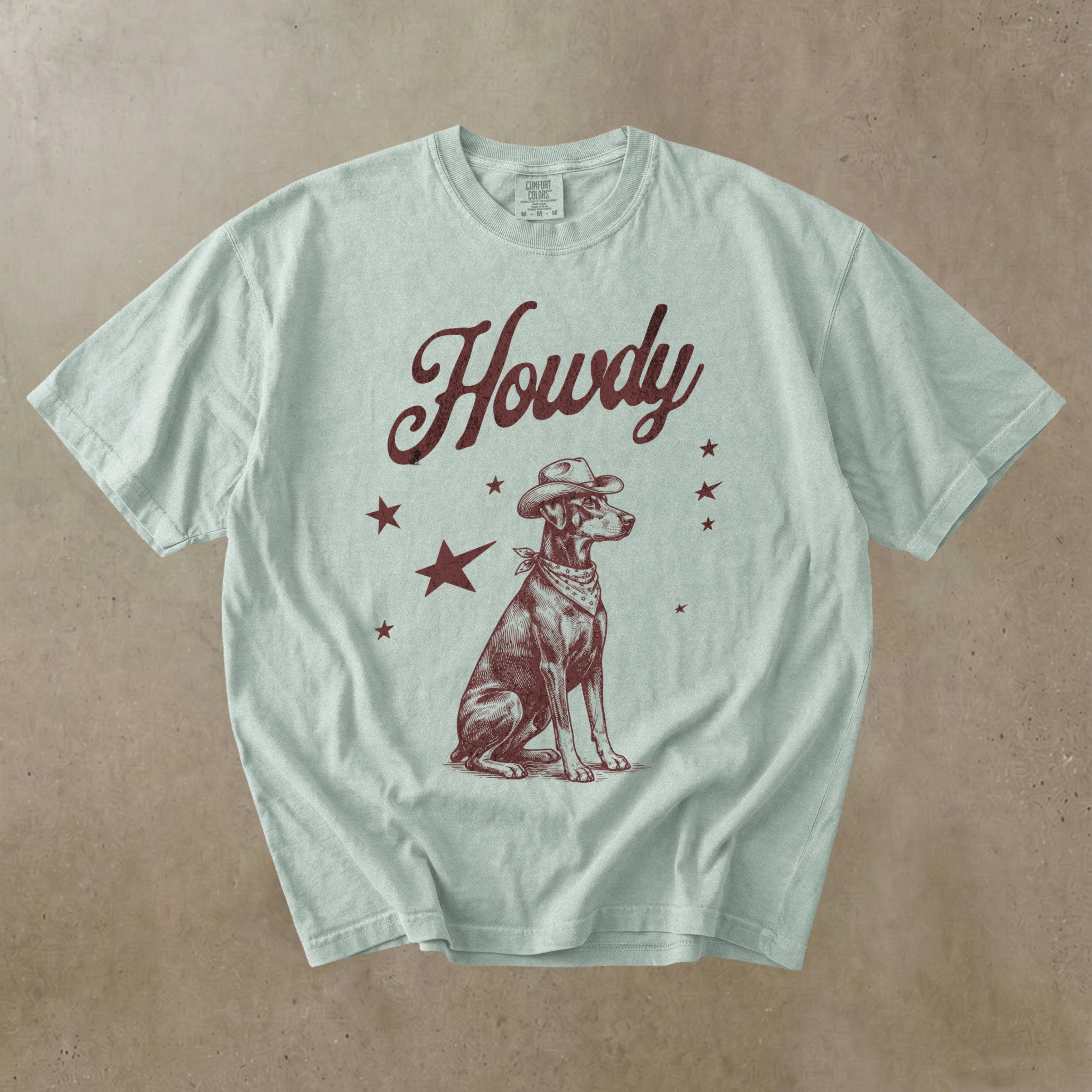 Howdy Doberman Pinscher T-shirt