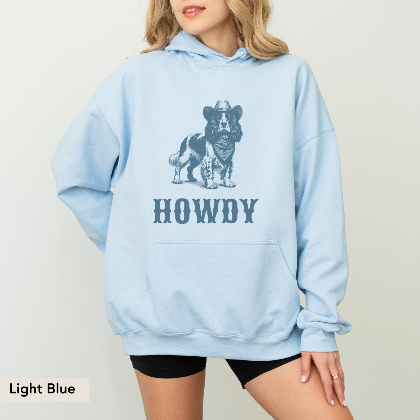 Howdy English Springer Spaniel Hoodie