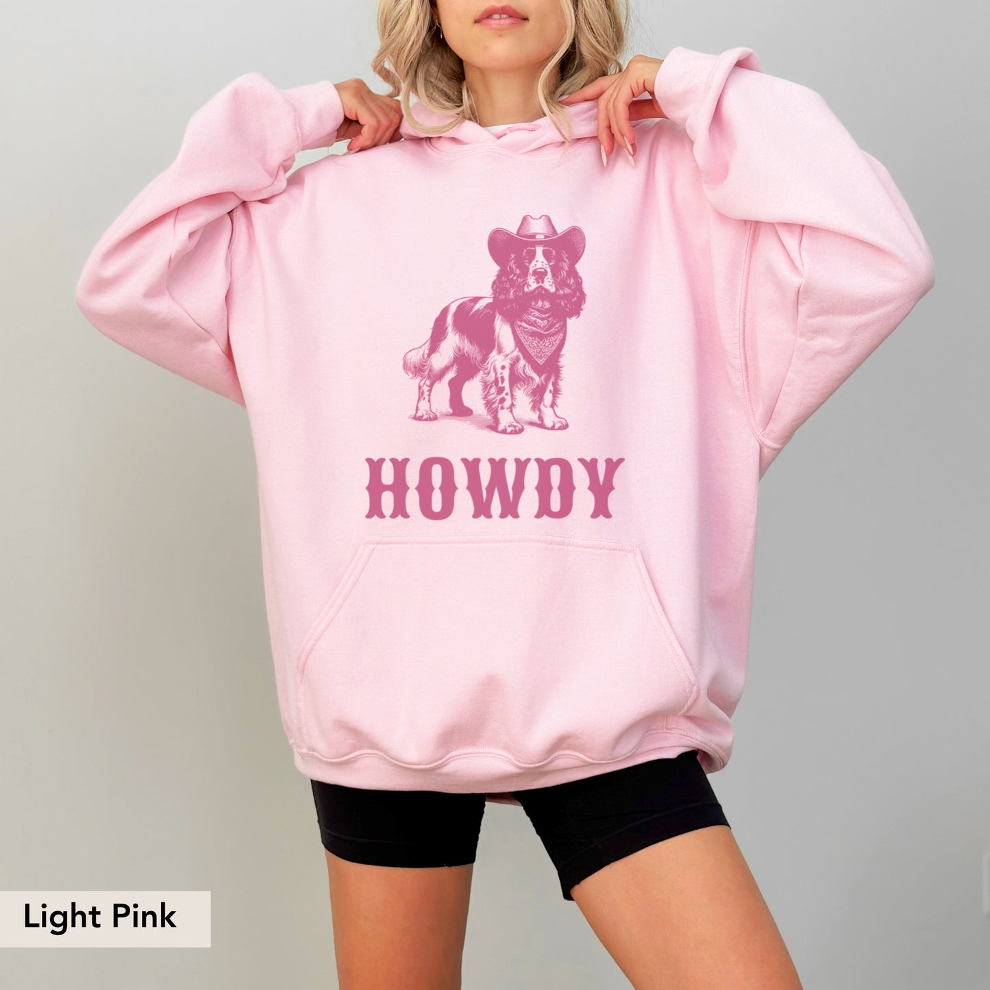 Howdy English Springer Spaniel Hoodie