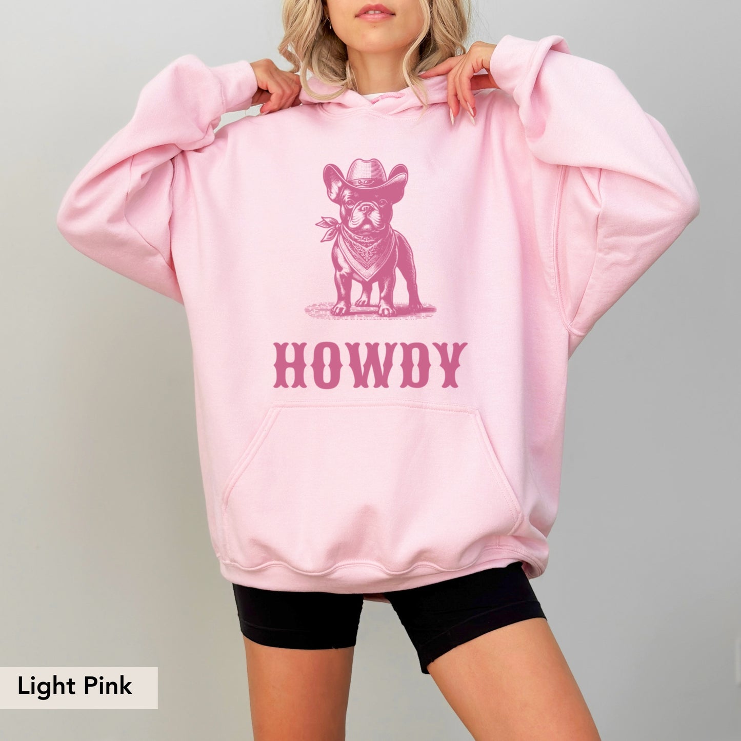 Howdy French Bulldog Hoodie