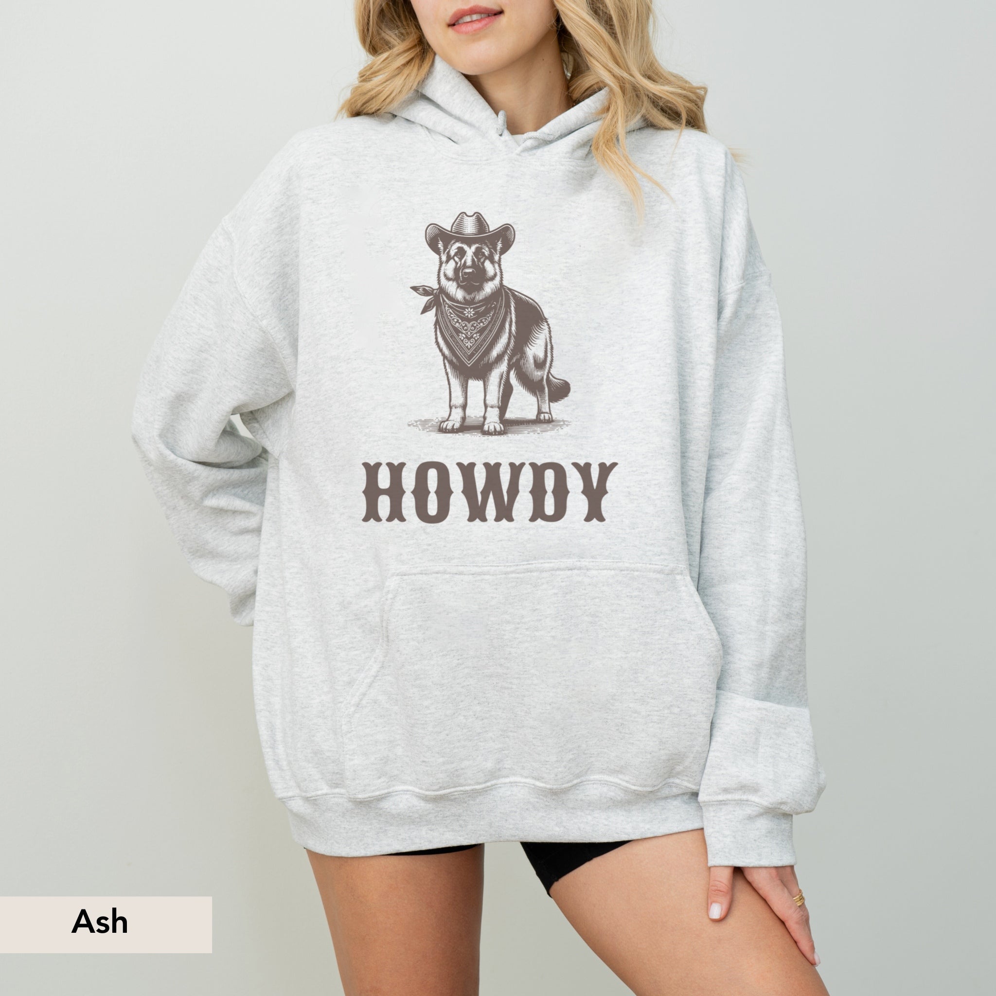 Howdy German Shepherd Hoodie