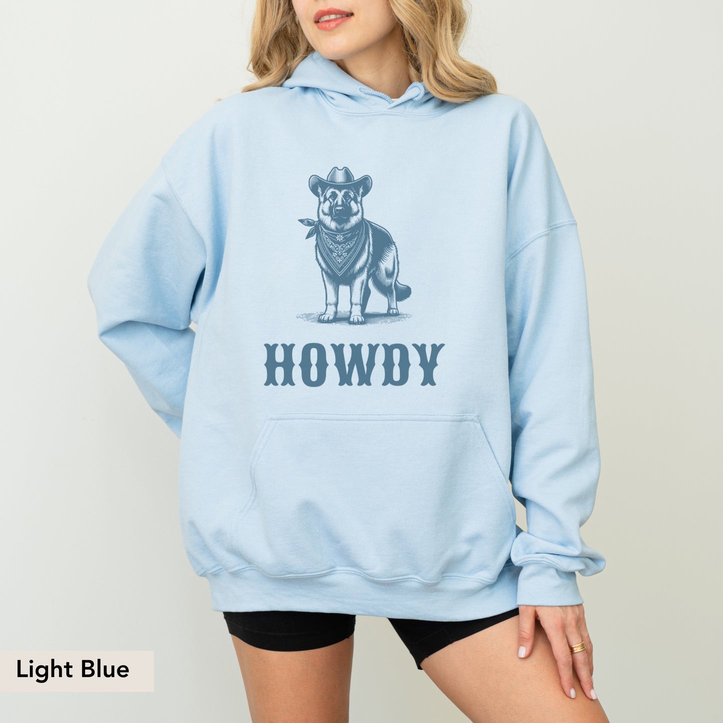Howdy German Shepherd Hoodie