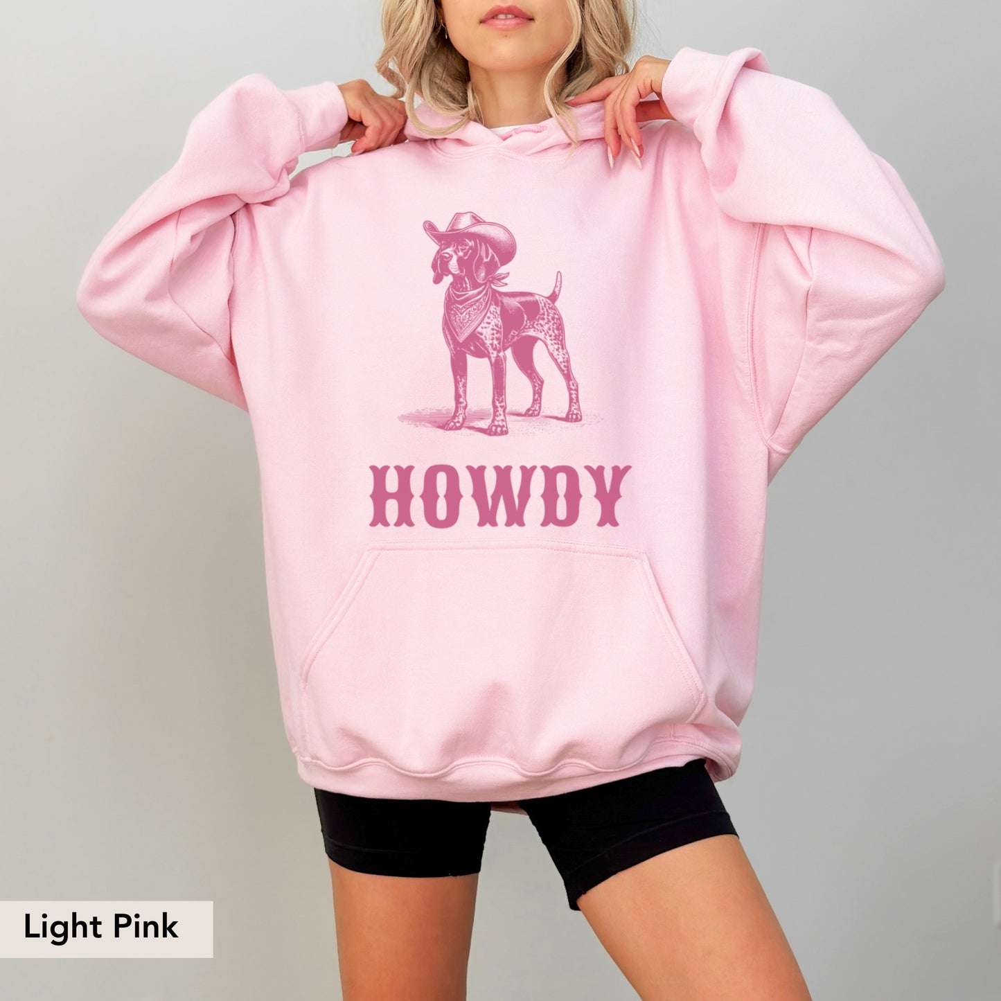 Howdy German Shorthaired Pointer Hoodie