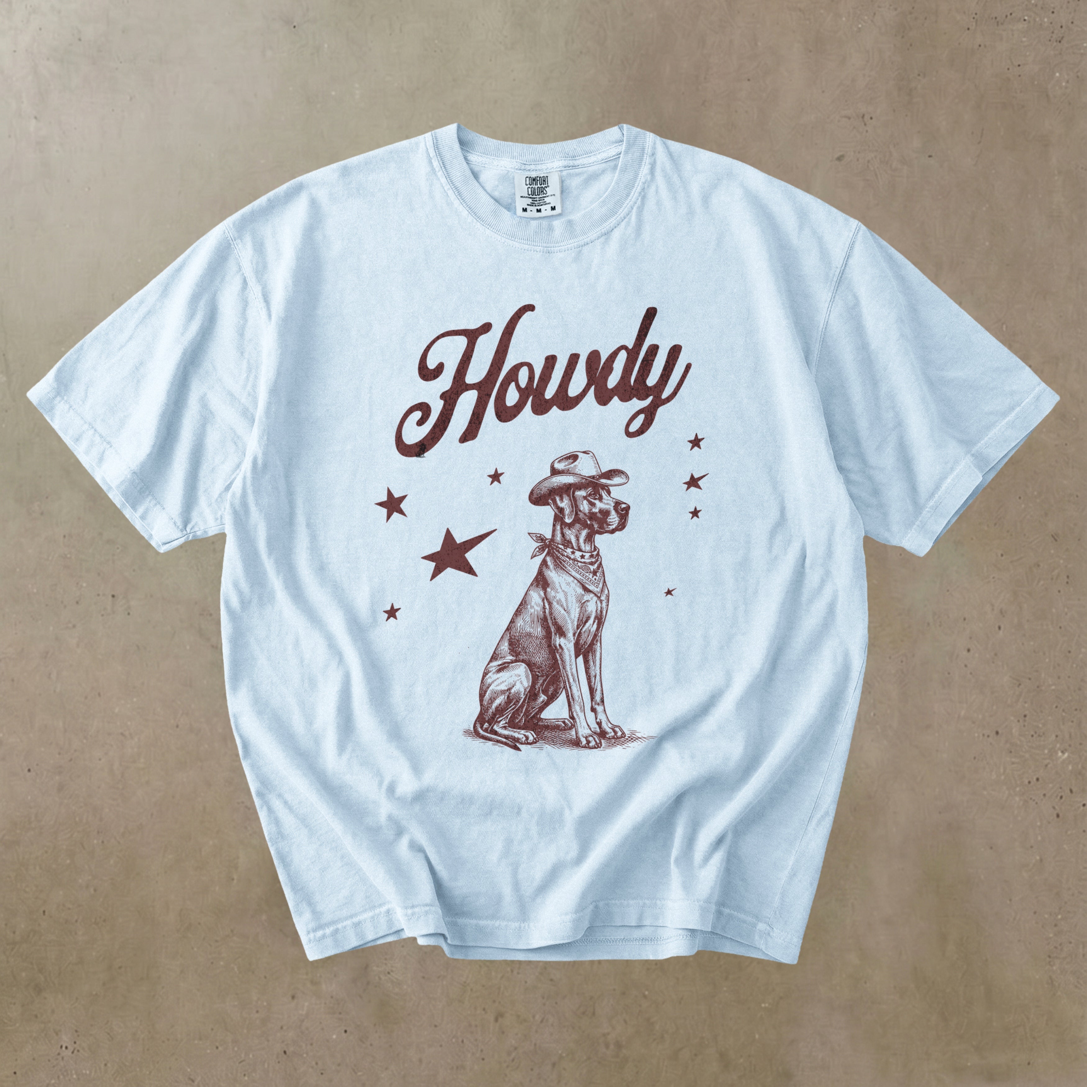 Howdy Great Dane T-shirt