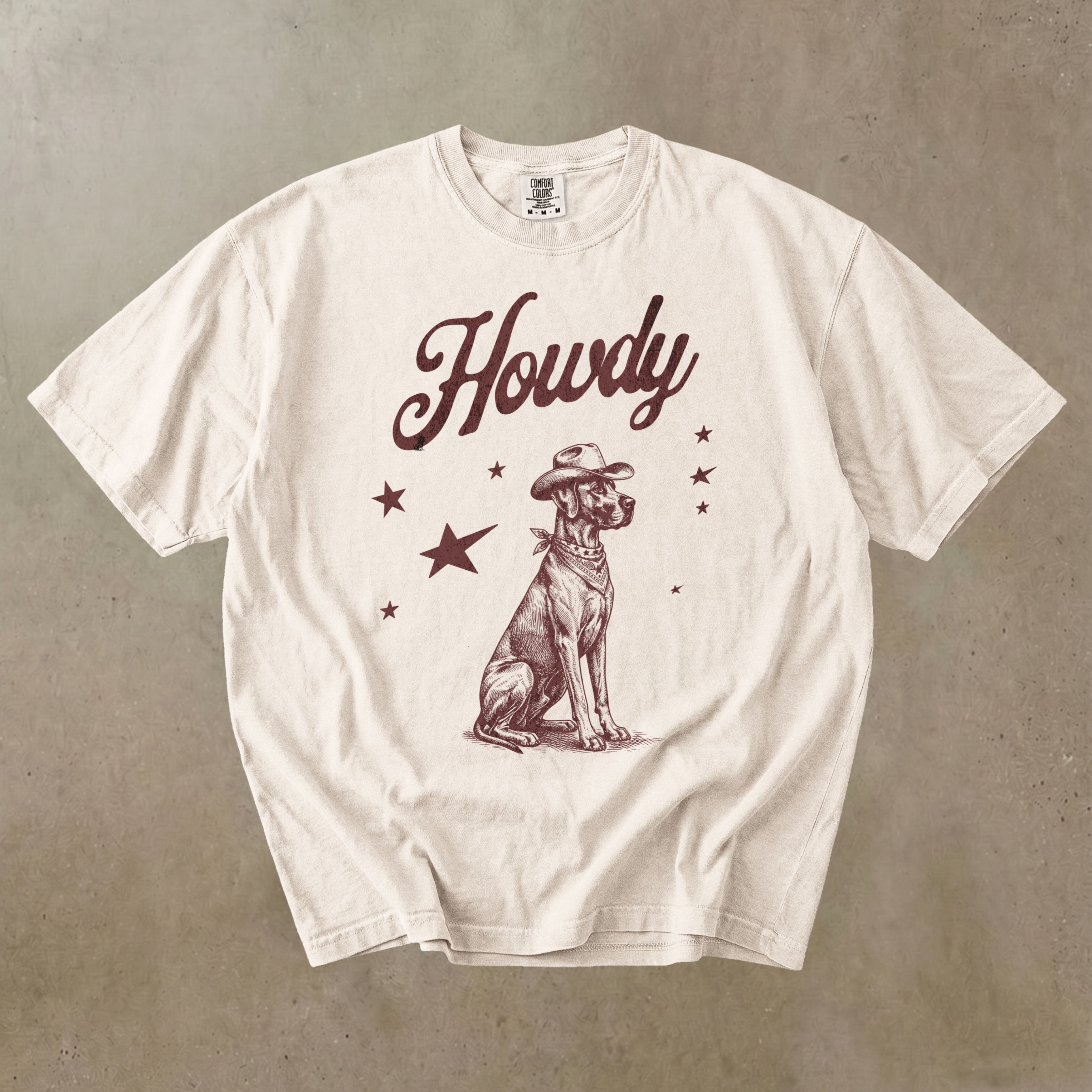 Howdy Great Dane T-shirt