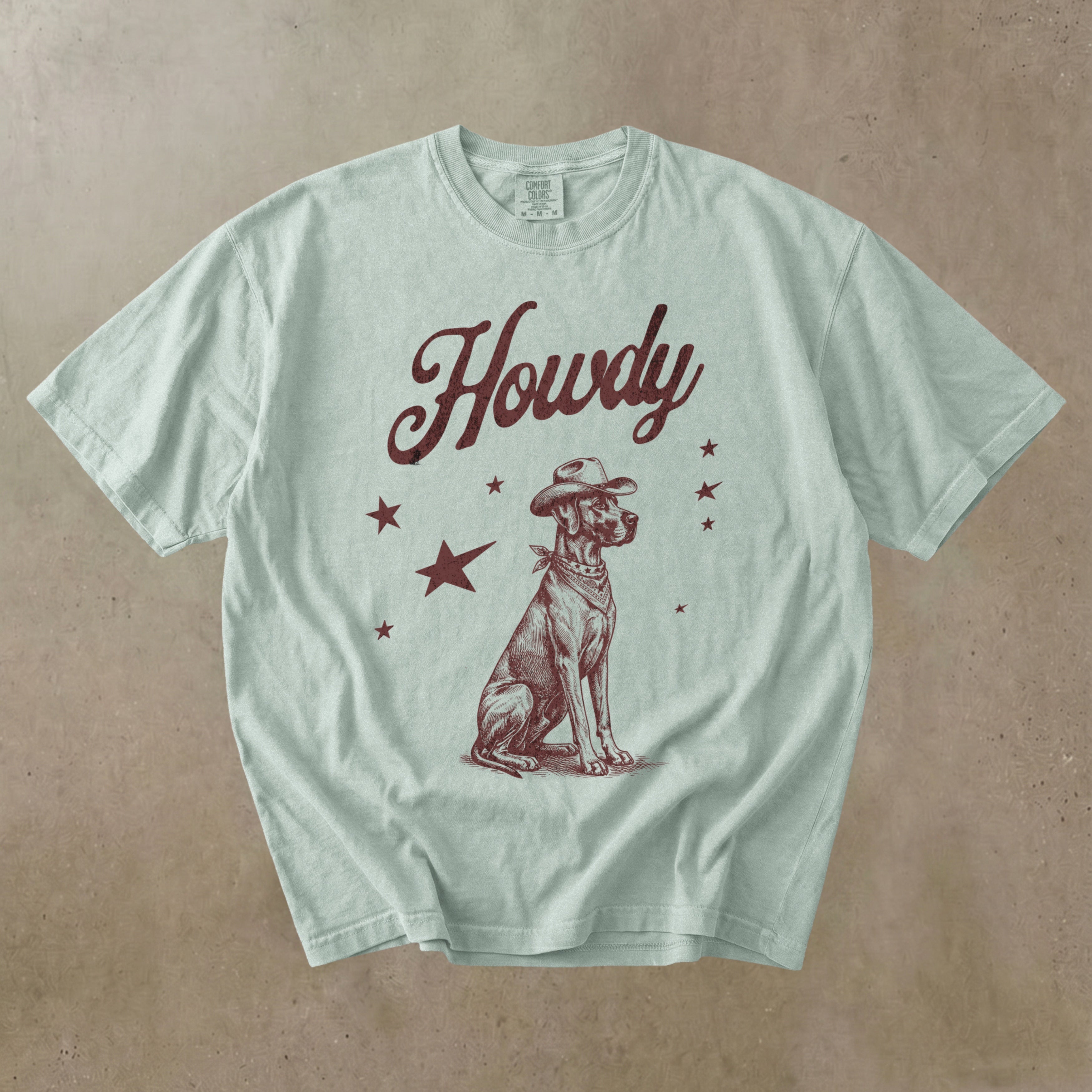 Howdy Great Dane T-shirt