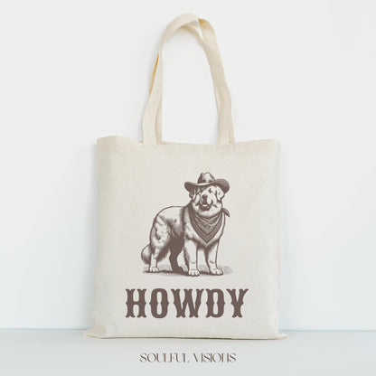 Howdy Great Pyrenees Tote Bag