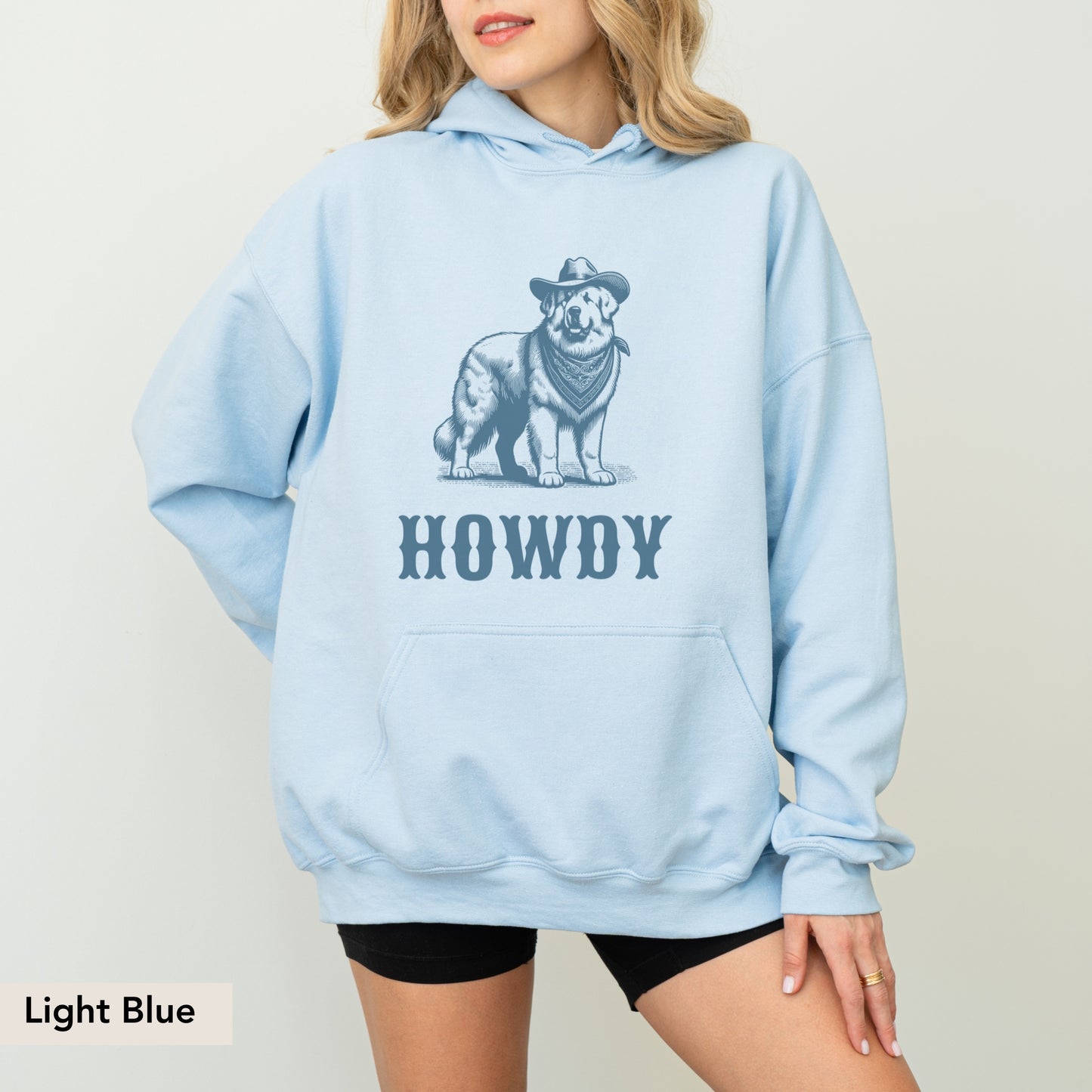 Howdy Great Pyrenees Hoodie