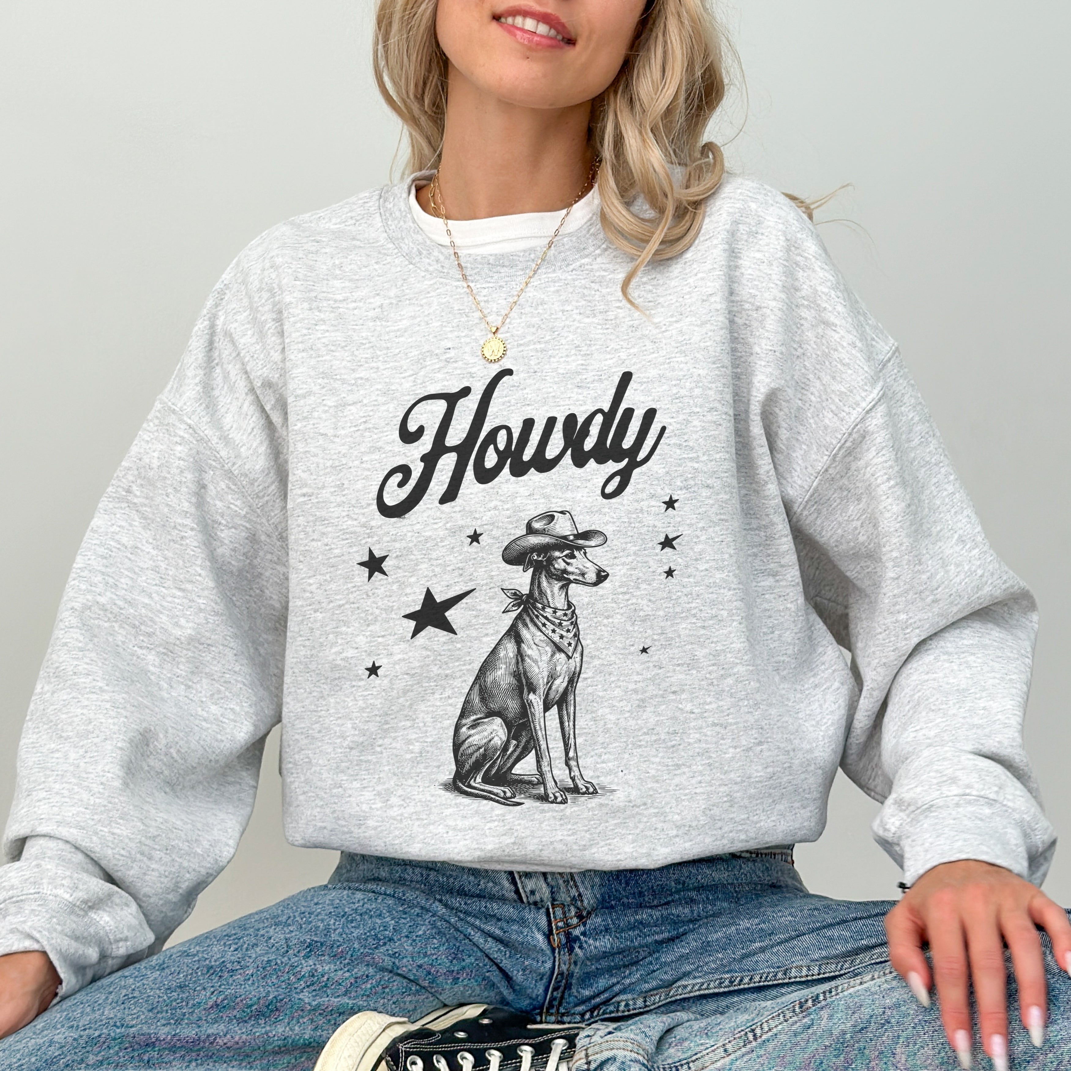 Howdy Greyhound Sweatshirt
