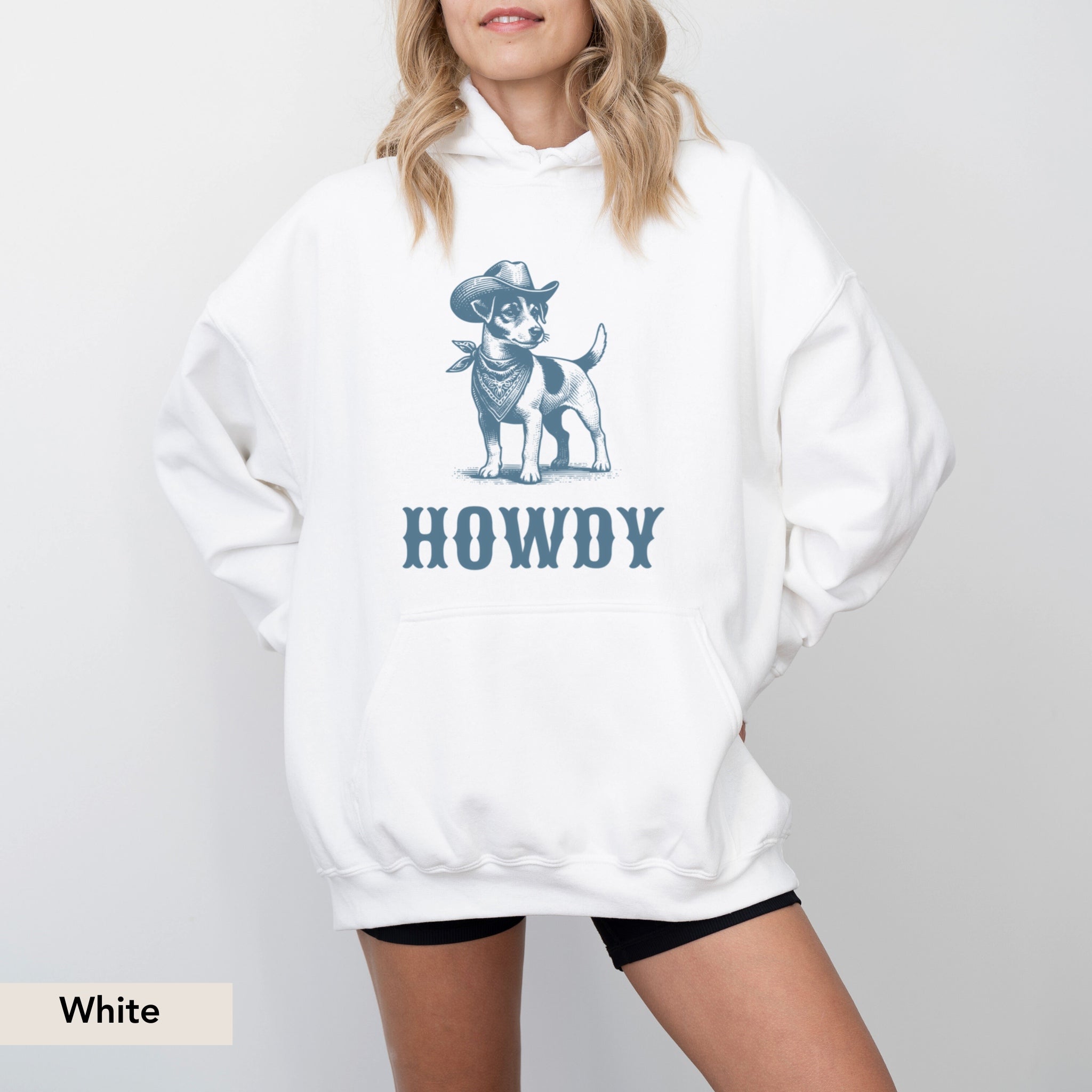 Howdy Jack Russell Hoodie