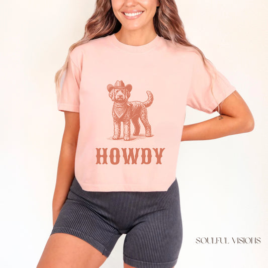 Howdy Labradoodle Women's Boxy Tee