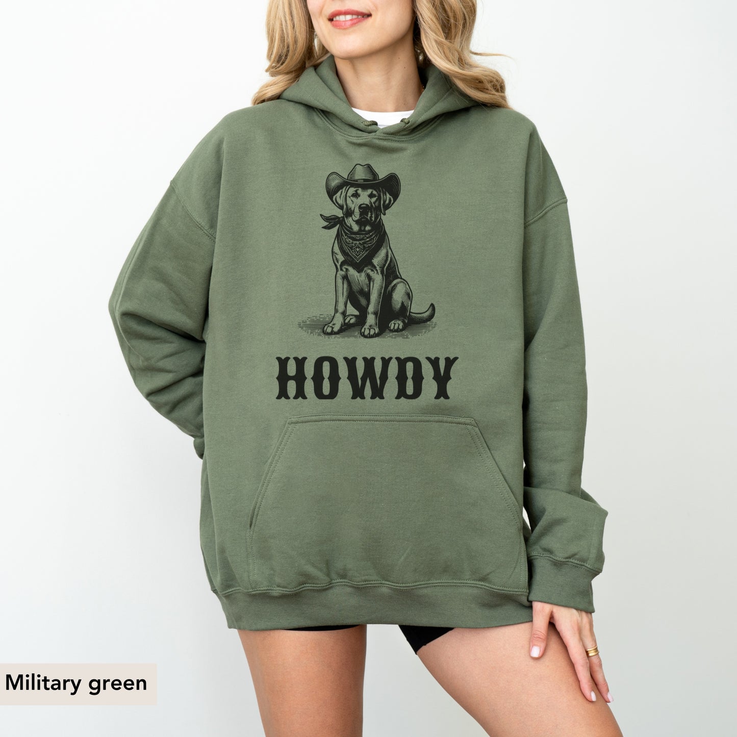 Howdy Labrador Retriever Hoodie
