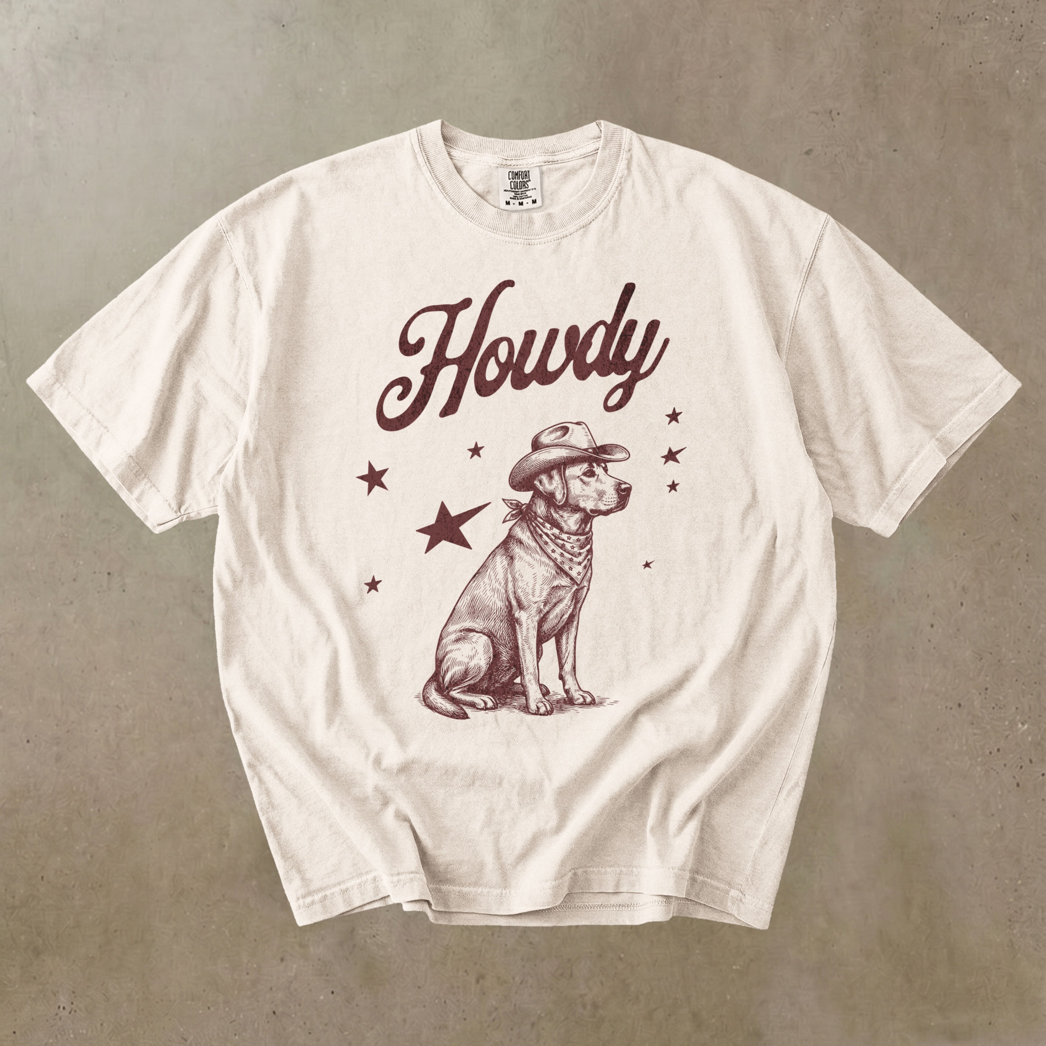 Howdy Labrador T-shirt