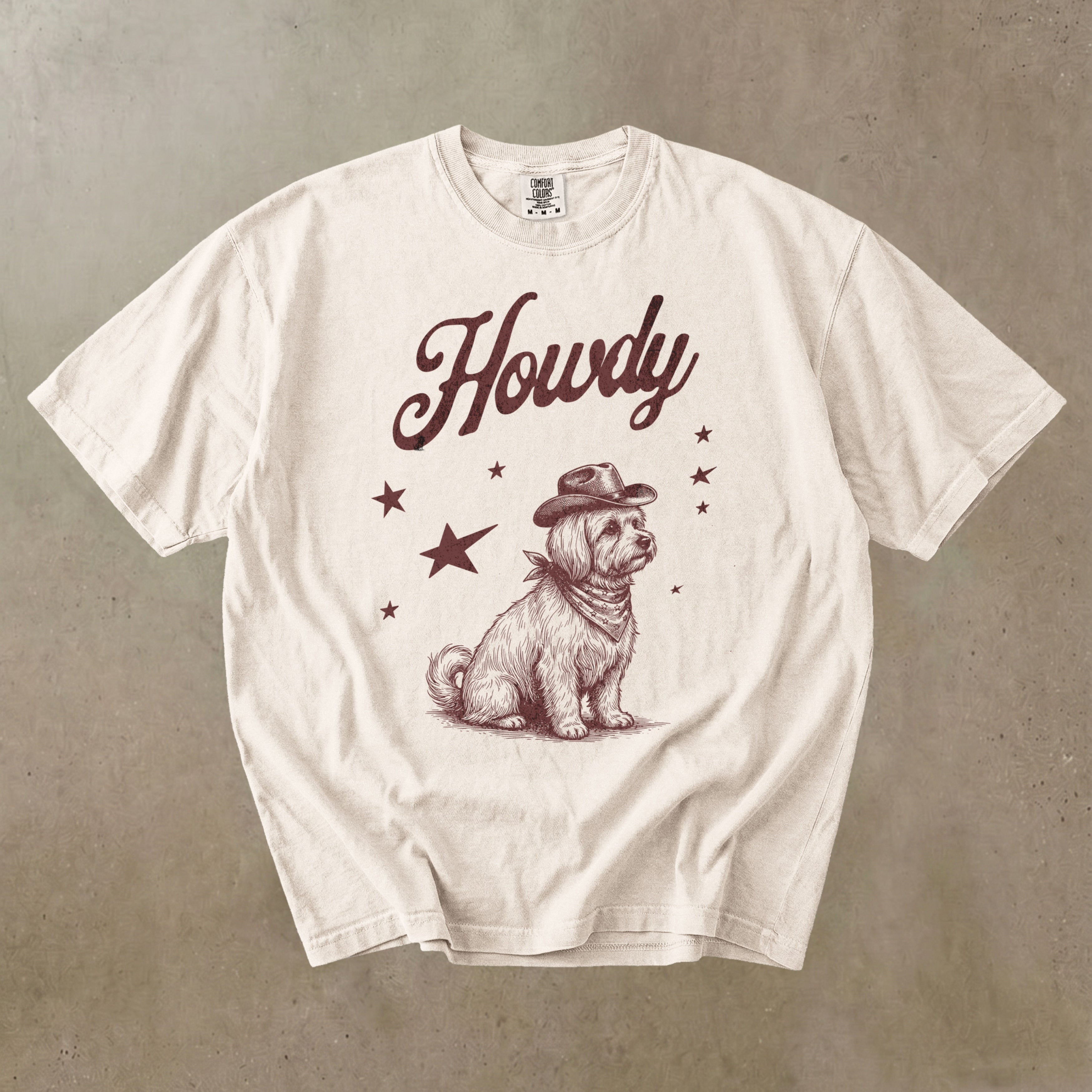 Howdy Maltese T-shirt