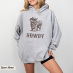 Howdy Pekingese Hoodie