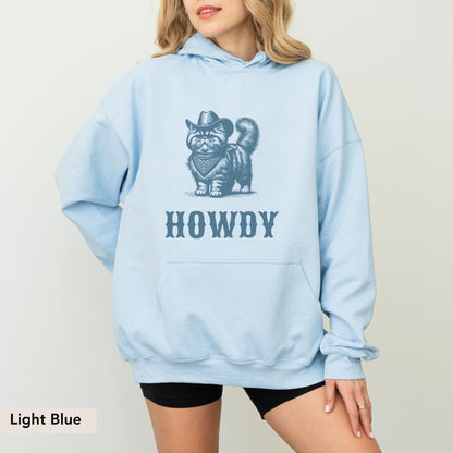 Howdy Persian Cat Hoodie