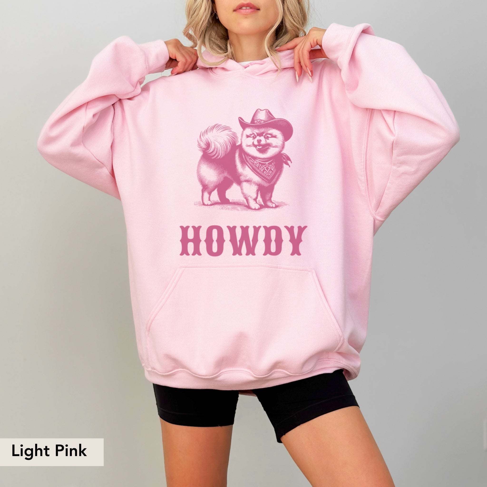 Howdy Pomeranian Hoodie