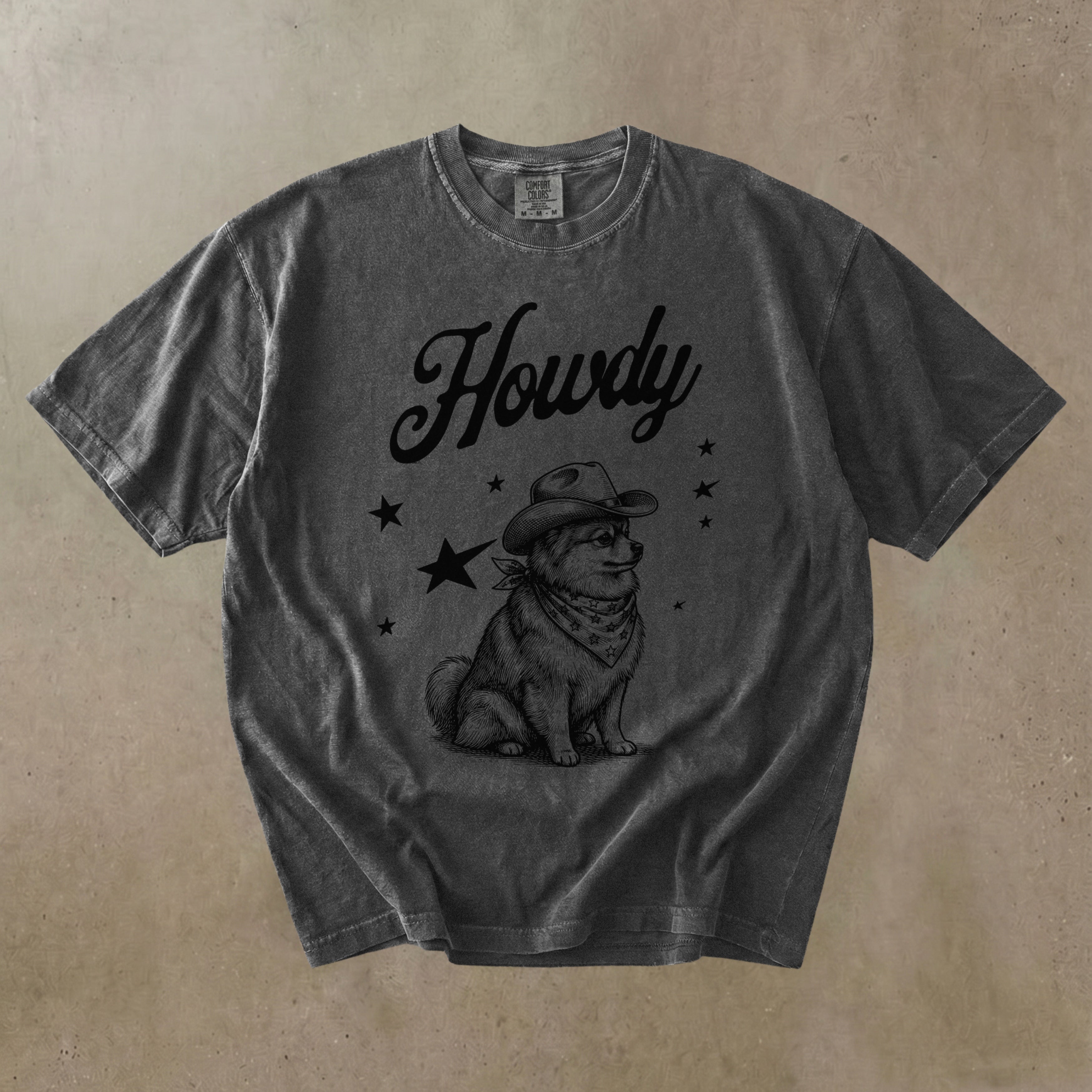 Howdy Pomeranian T-shirt