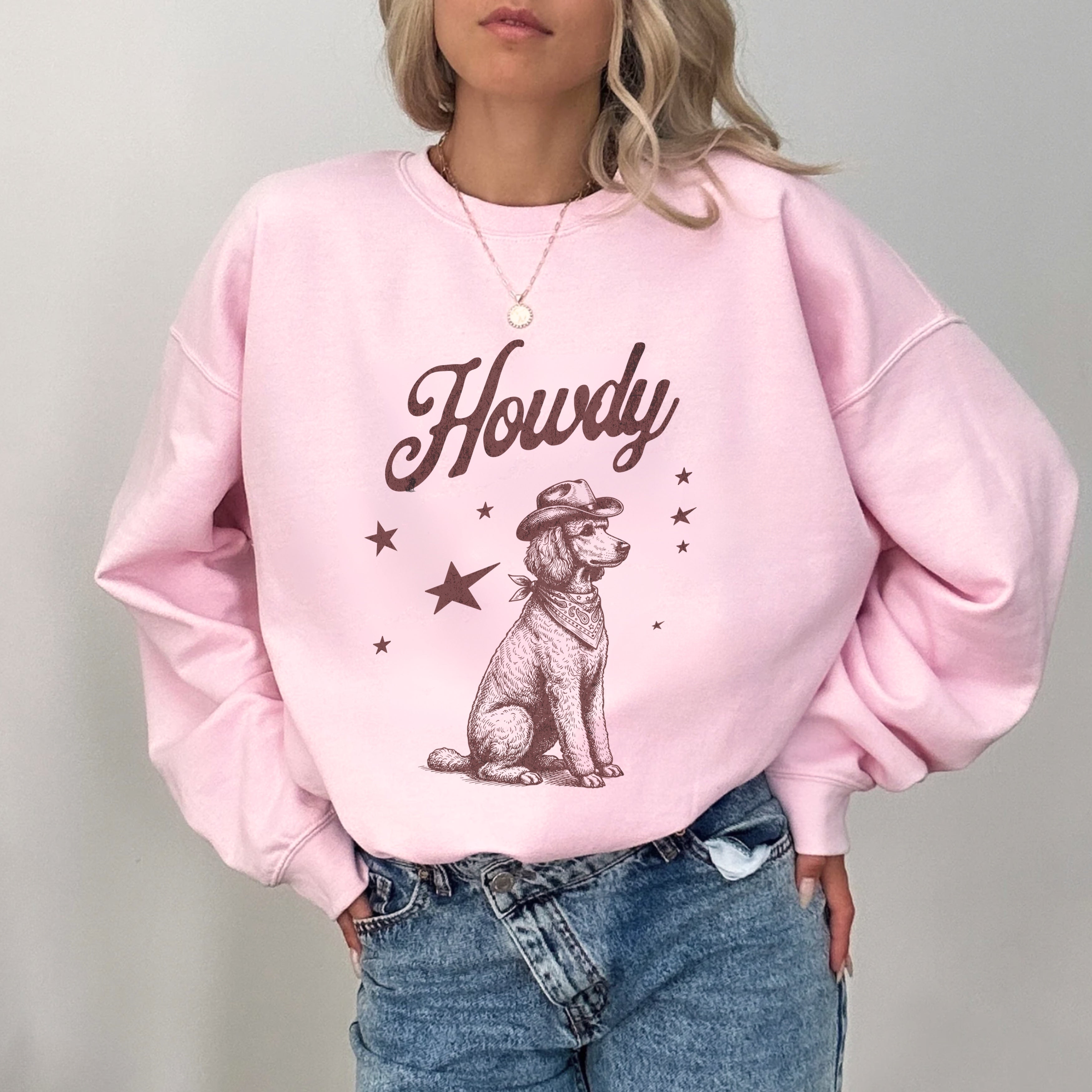 Howdy Poodle Sweatshirt