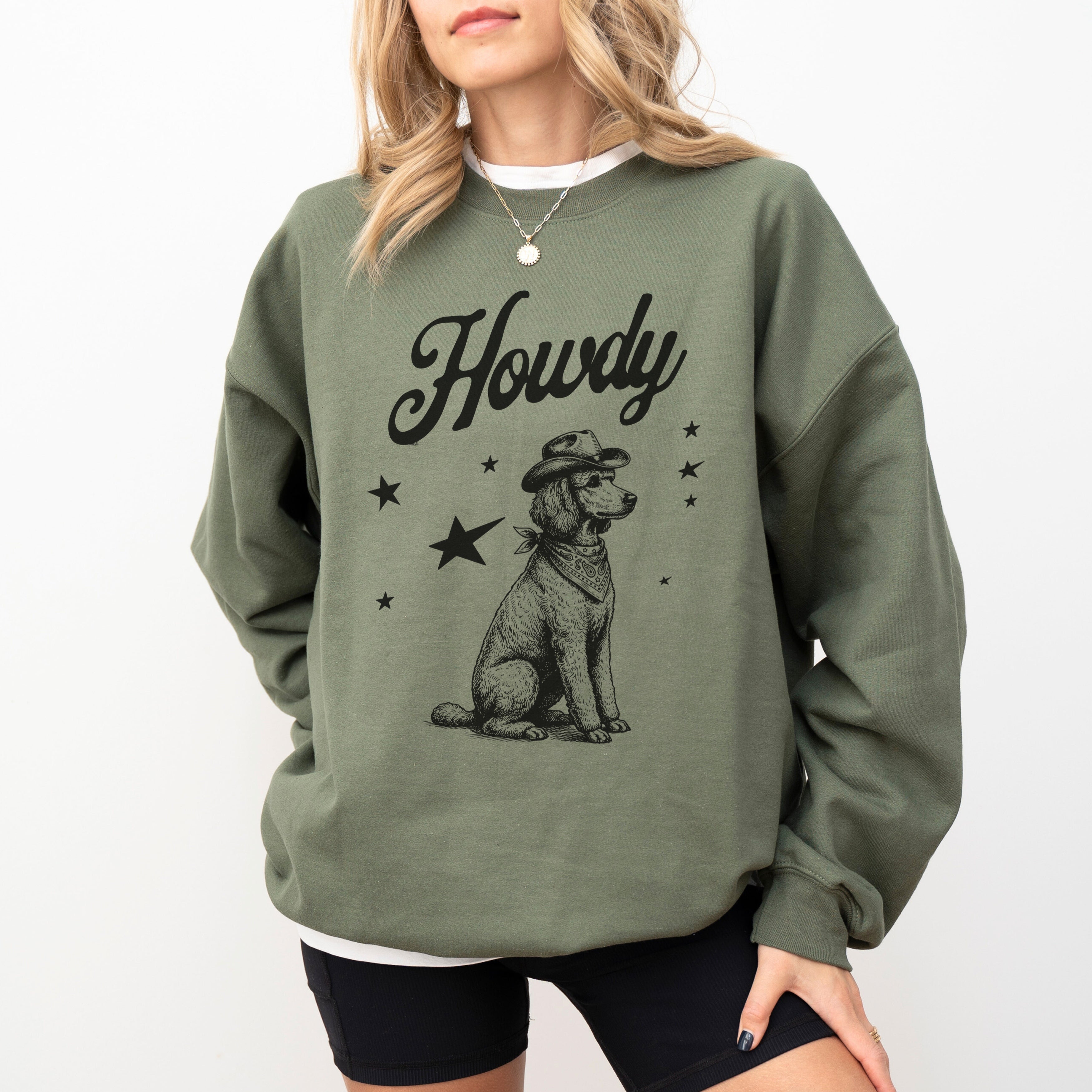 Howdy Poodle Sweatshirt