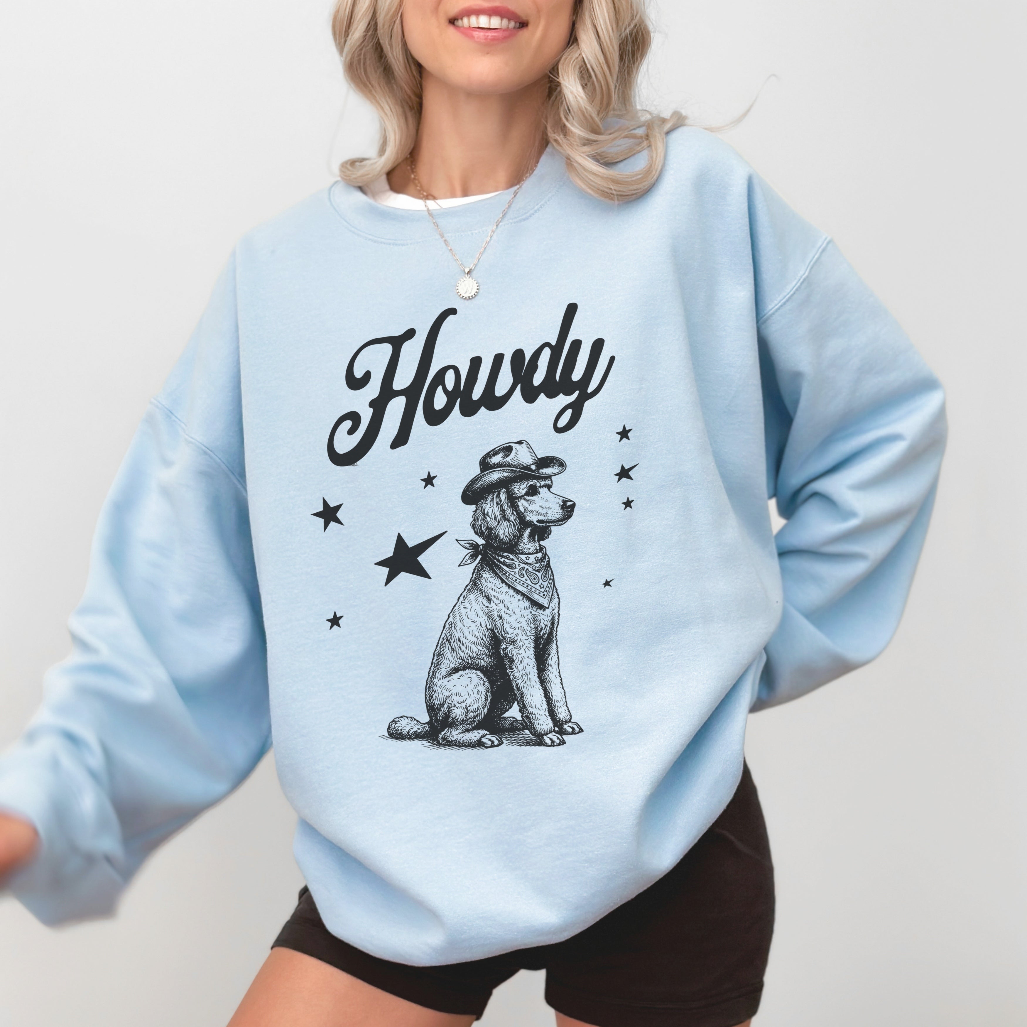 Howdy Poodle Sweatshirt