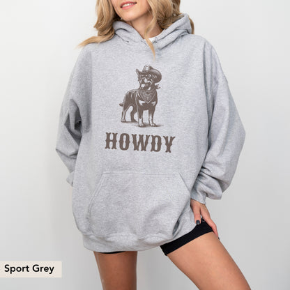 Howdy Rottweiler Hoodie