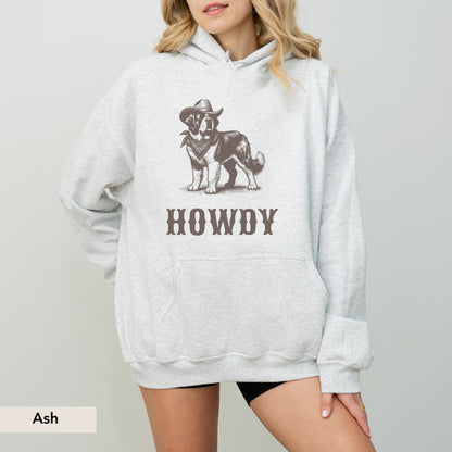 Howdy Saint Bernard Hoodie