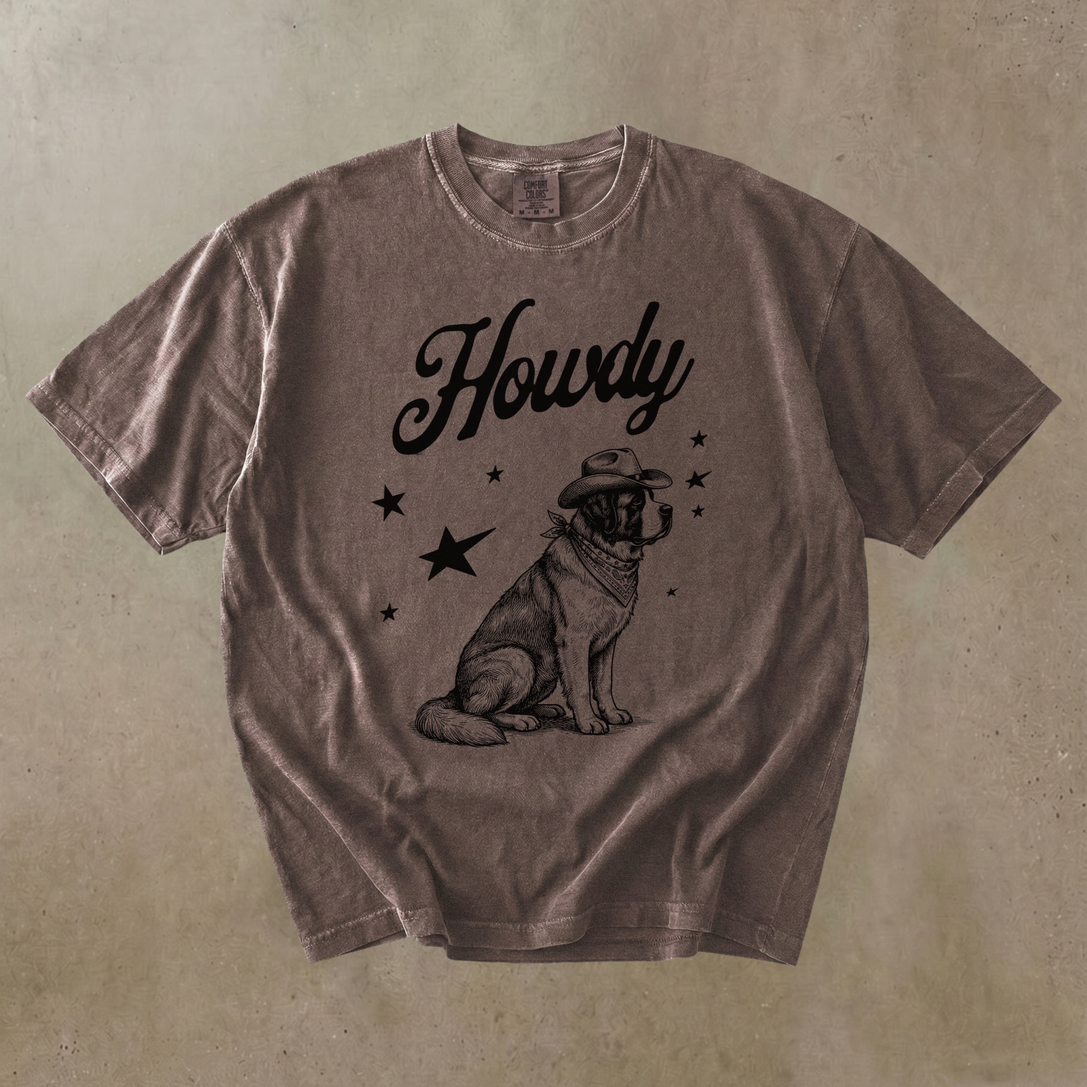 Howdy Saint Bernard T-shirt