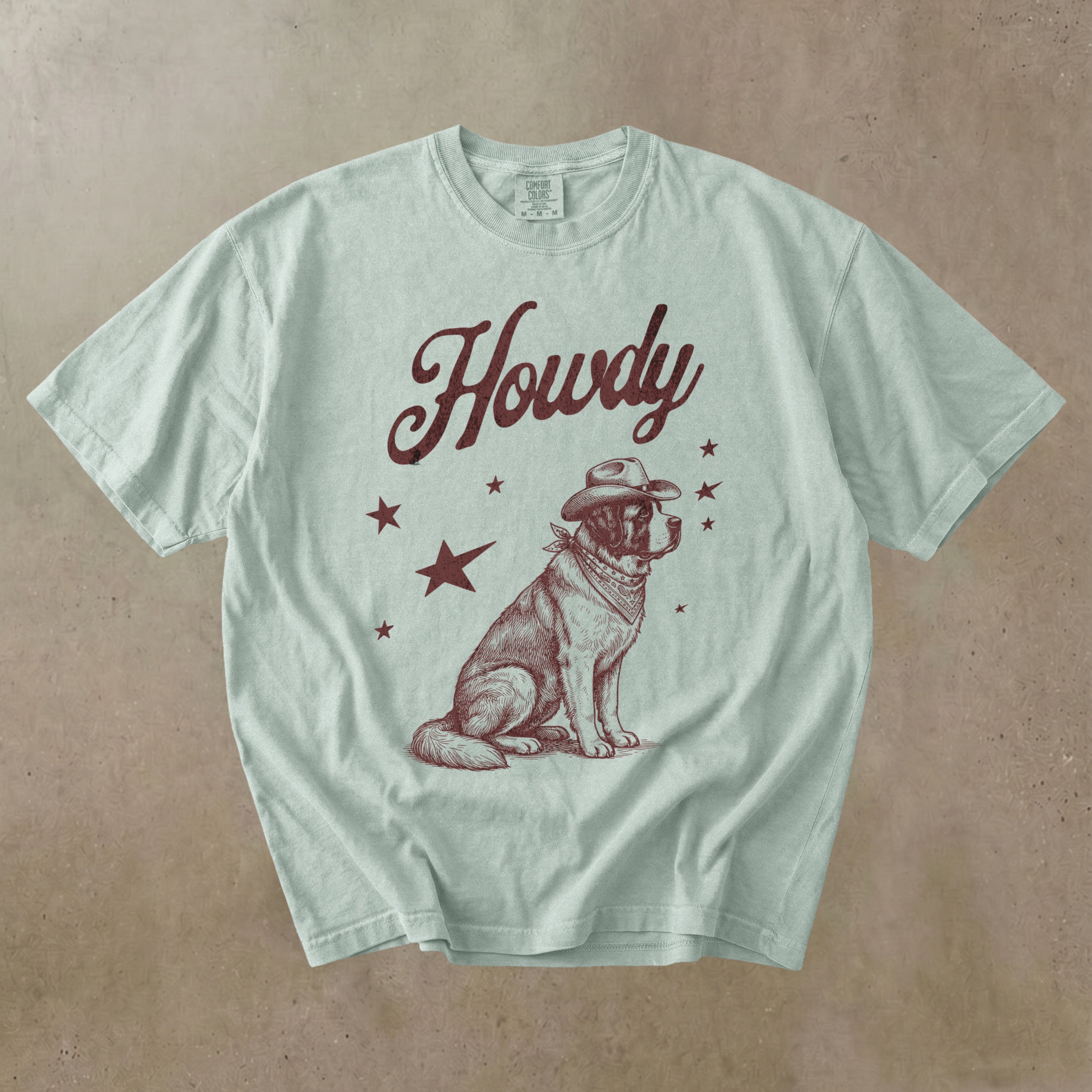 Howdy Saint Bernard T-shirt