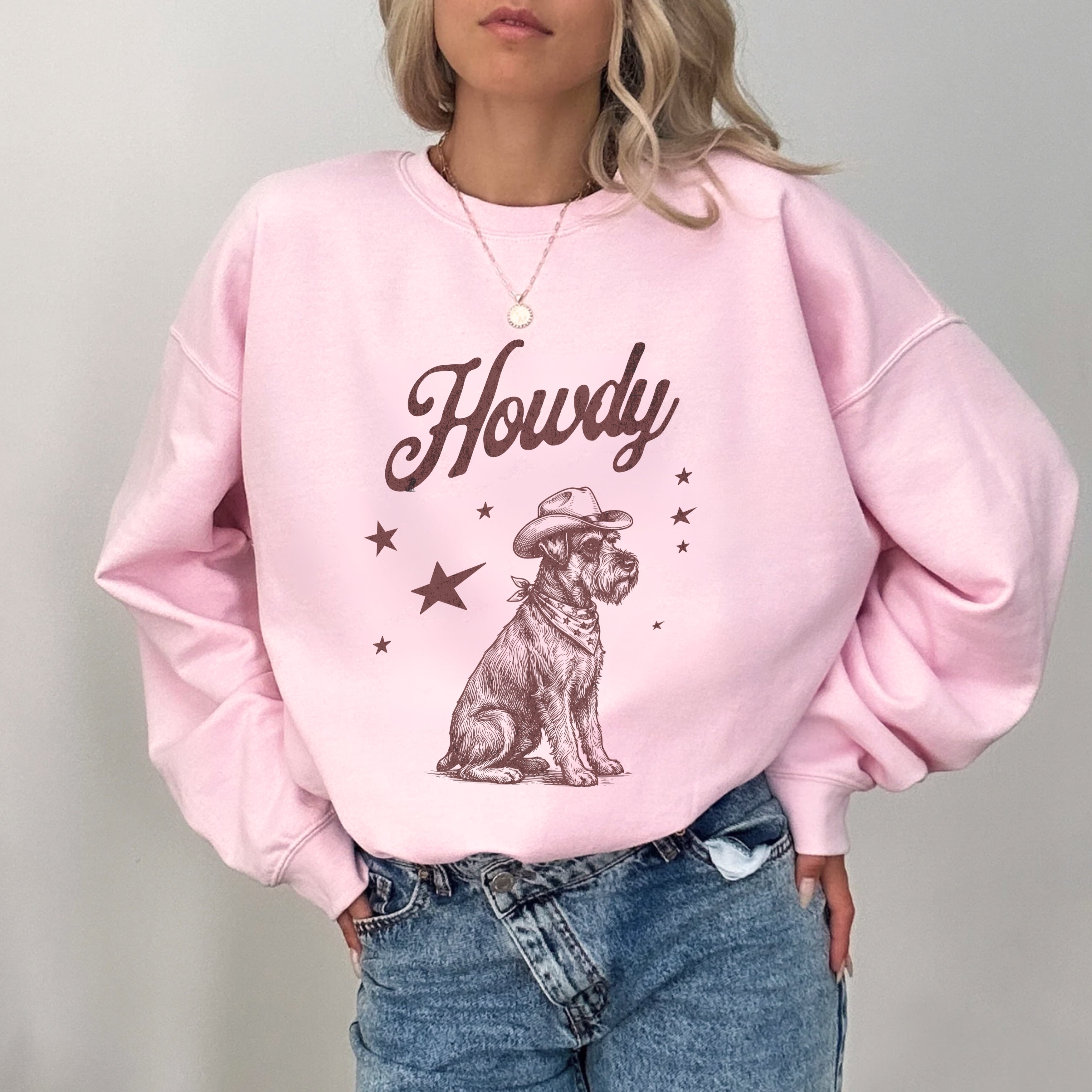 Howdy Schnauzer Sweatshirt